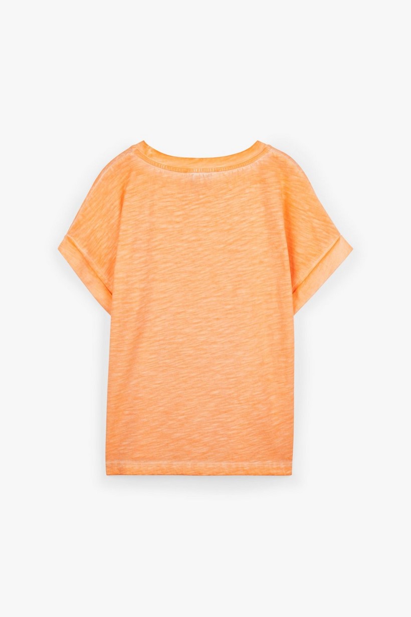 CKS Kids - INAR - t-shirt long sleeves - bright orange
