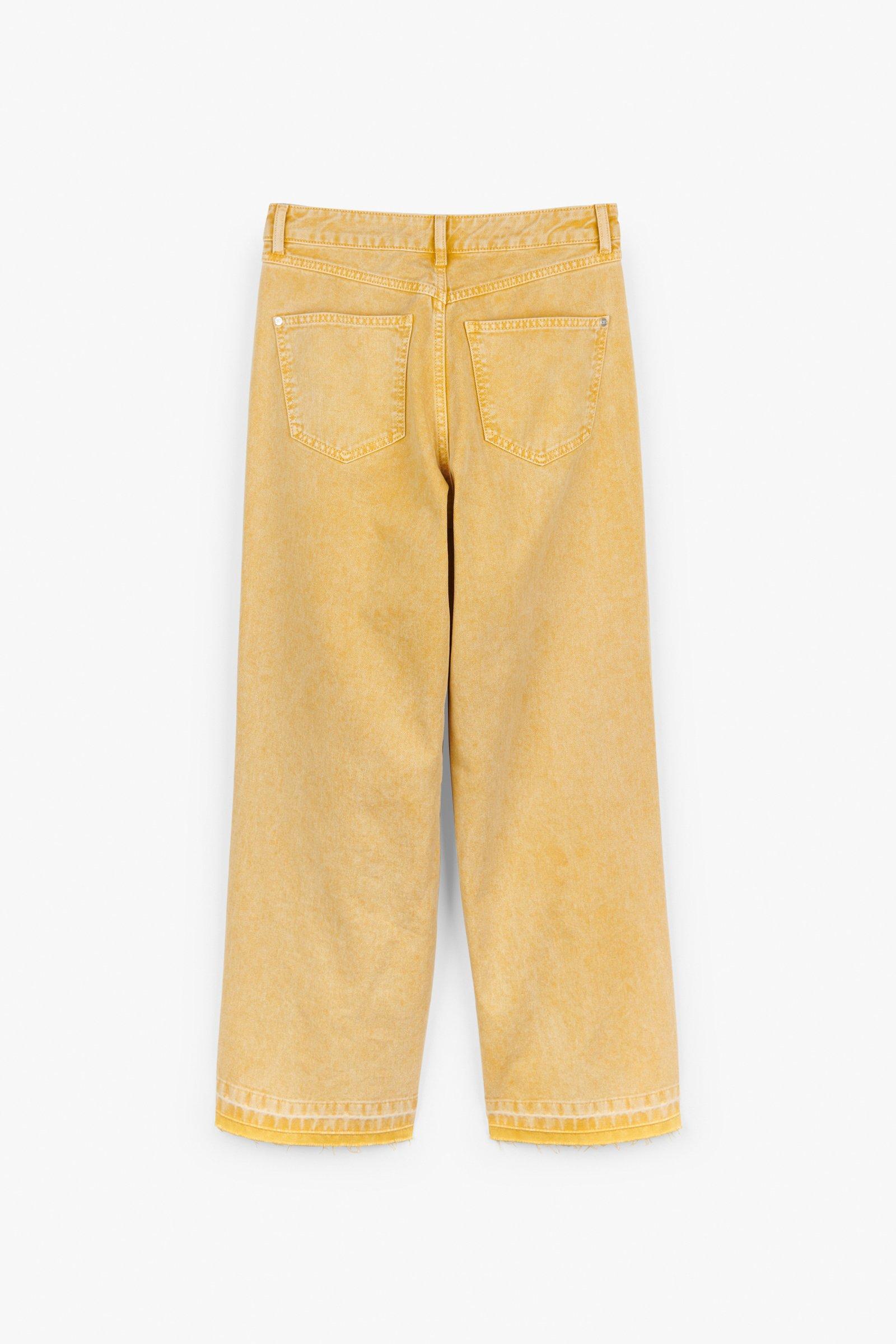 CKS Dames - LARENTINA - lange jeans - geel