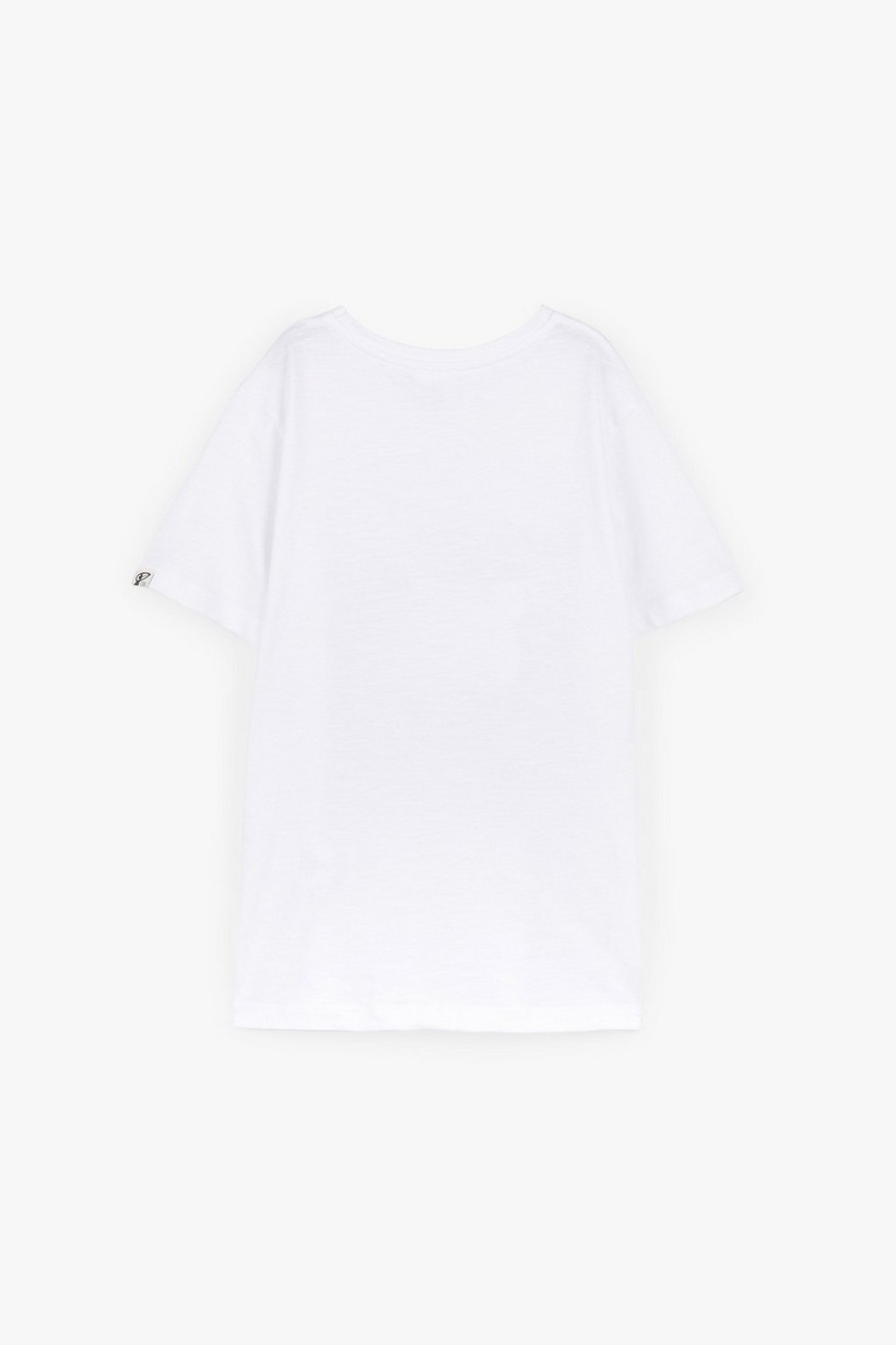 CKS Kids - YELTA - t-shirt short sleeves - white