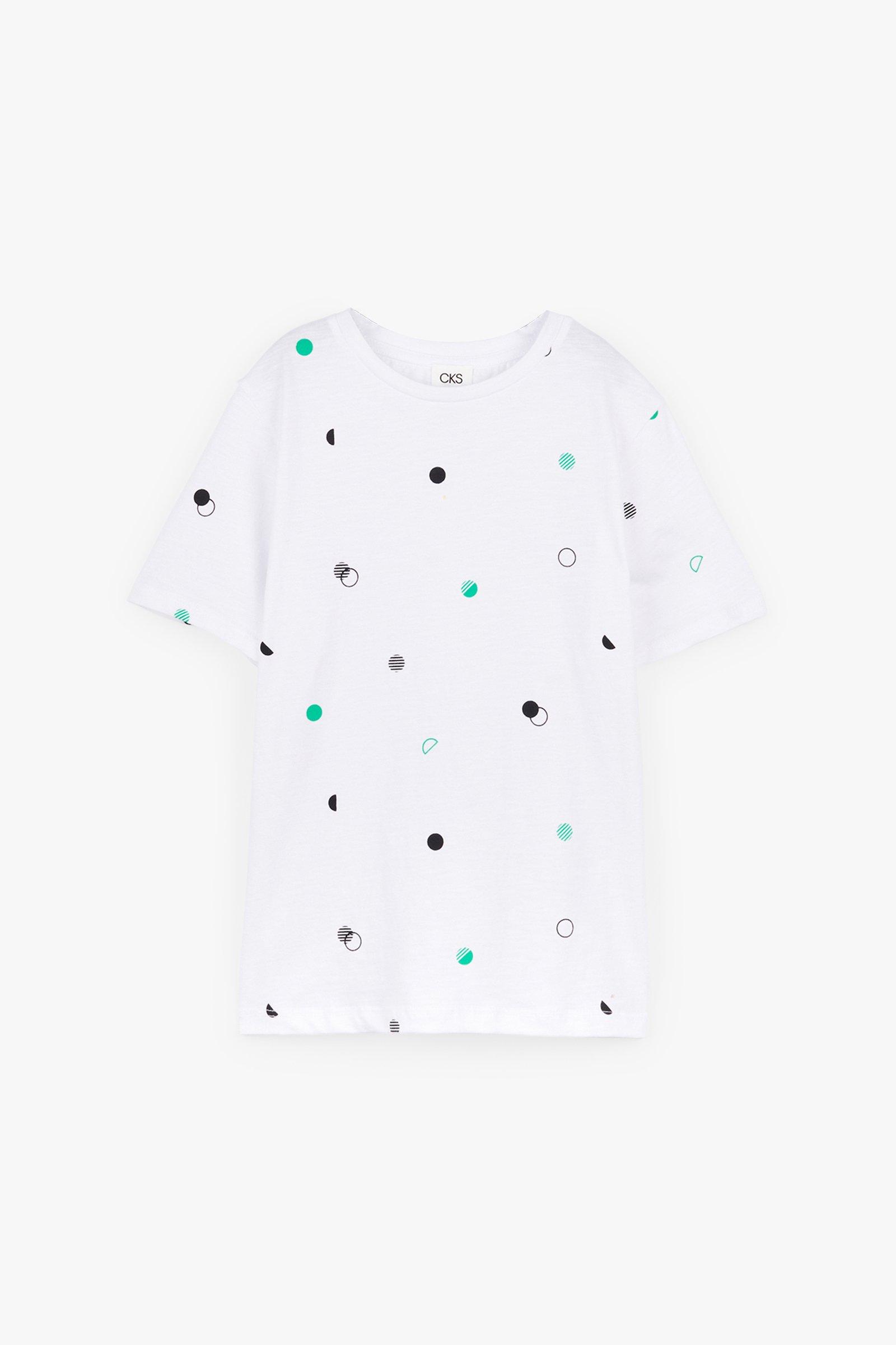 CKS Kids - YORRE - t-shirt korte mouwen - wit
