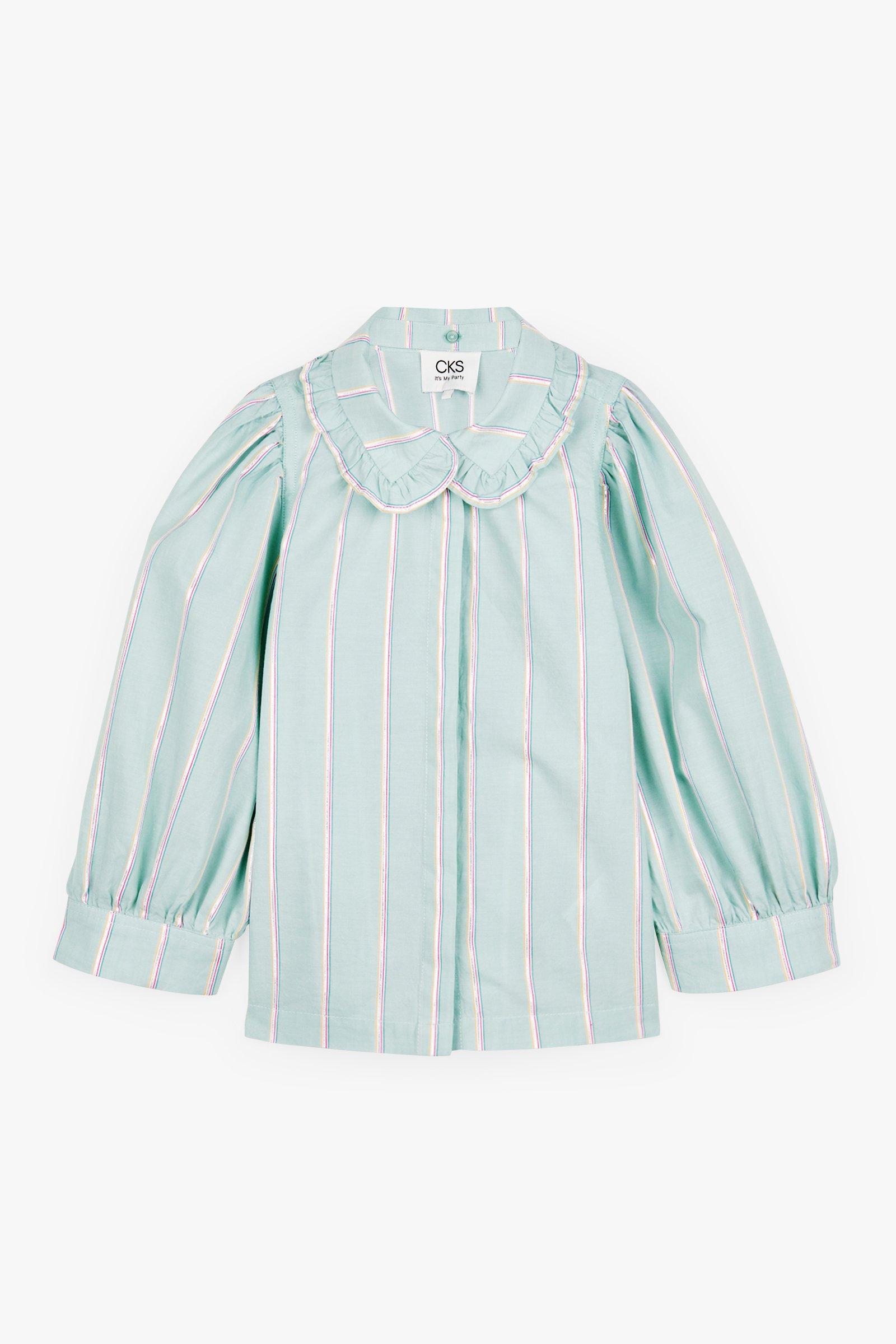 CKS Kids - DOSALINA - blouse korte mouwen - lichtgroen