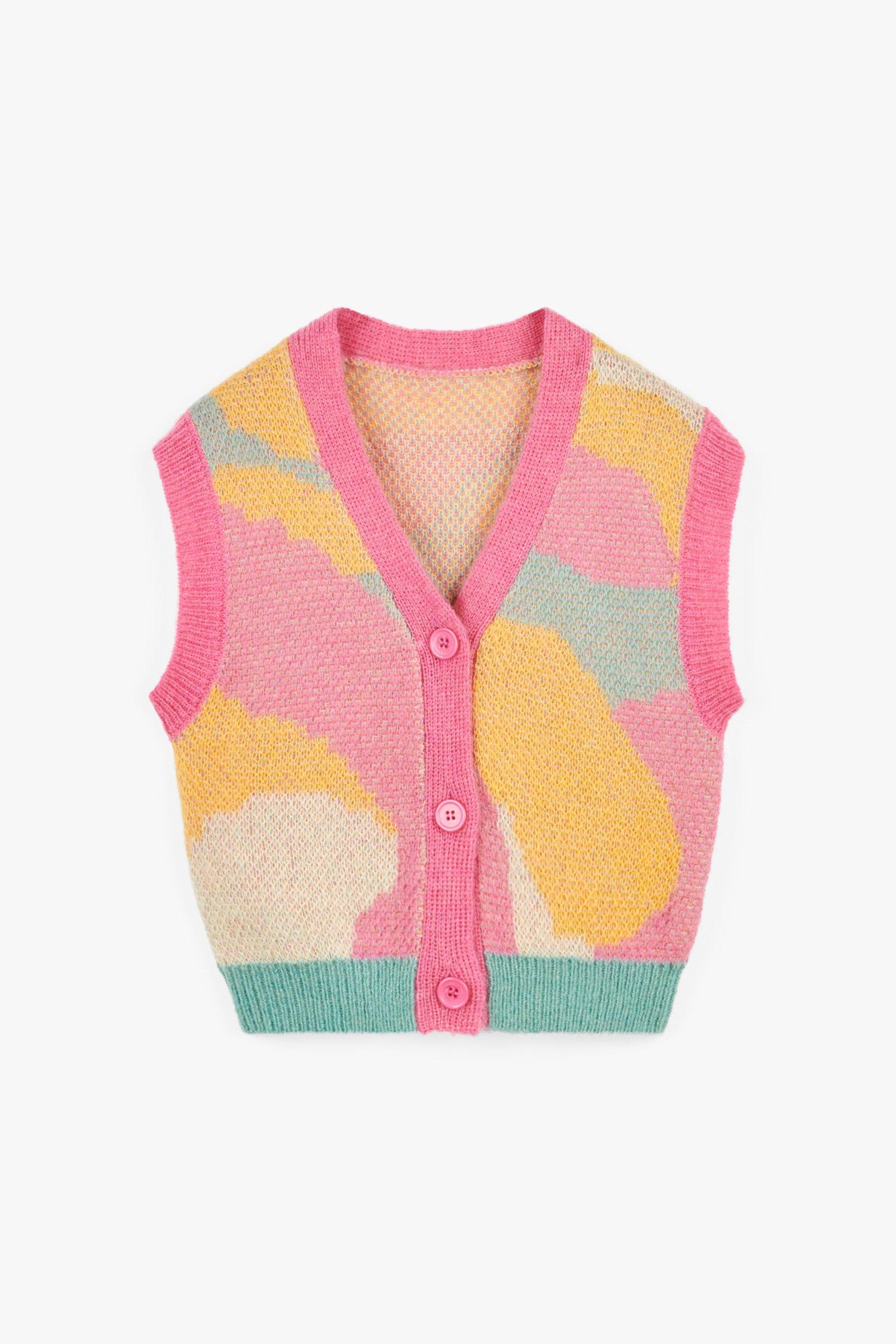 CKS Kids - RAVI - cardigan - bright pink