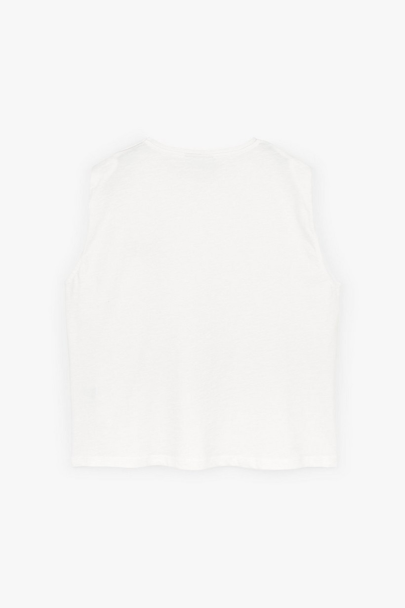 CKS Dames - SARON - T-Shirt Kurzarm - Weiß
