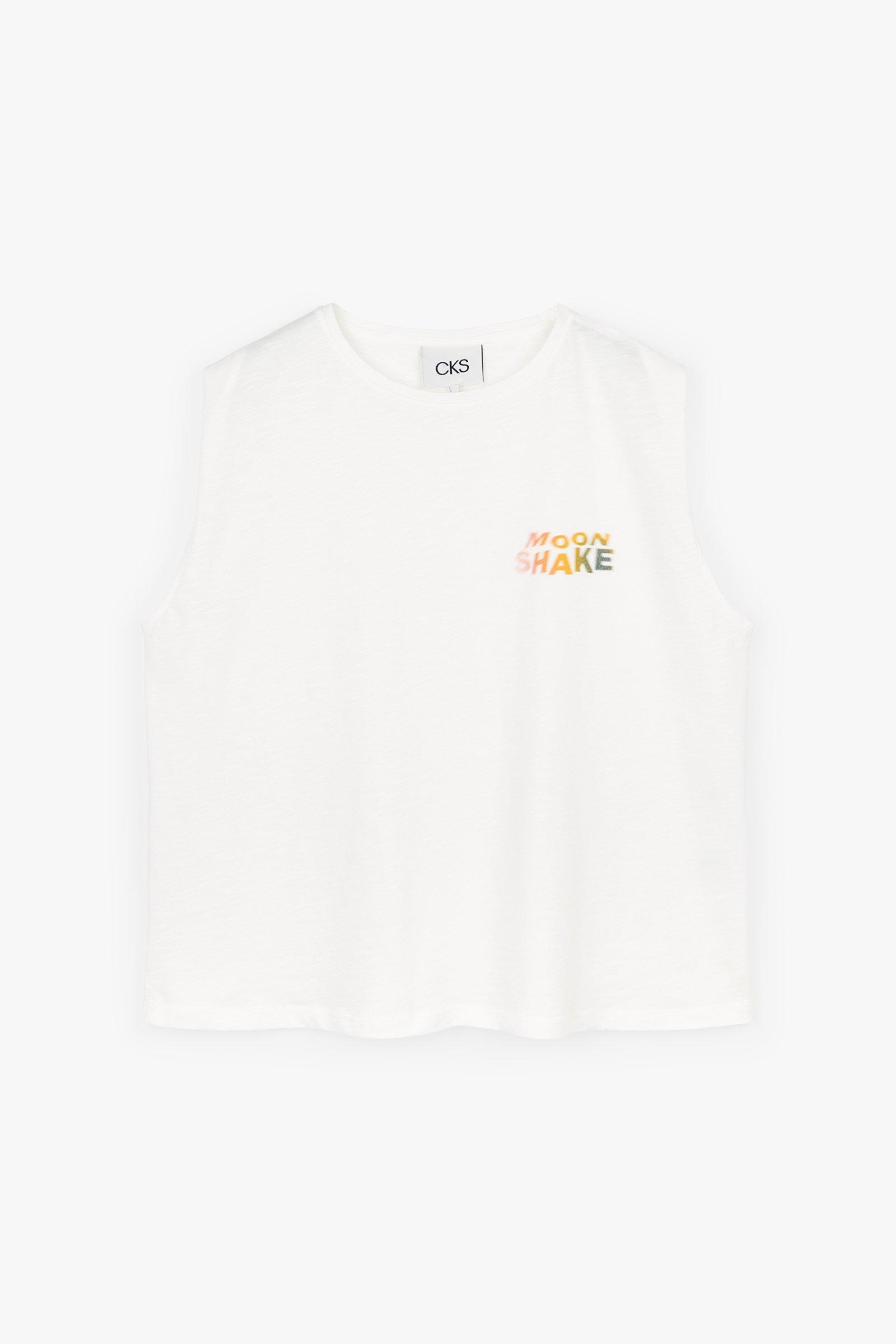 CKS Dames - SARON - t-shirt short sleeves - white