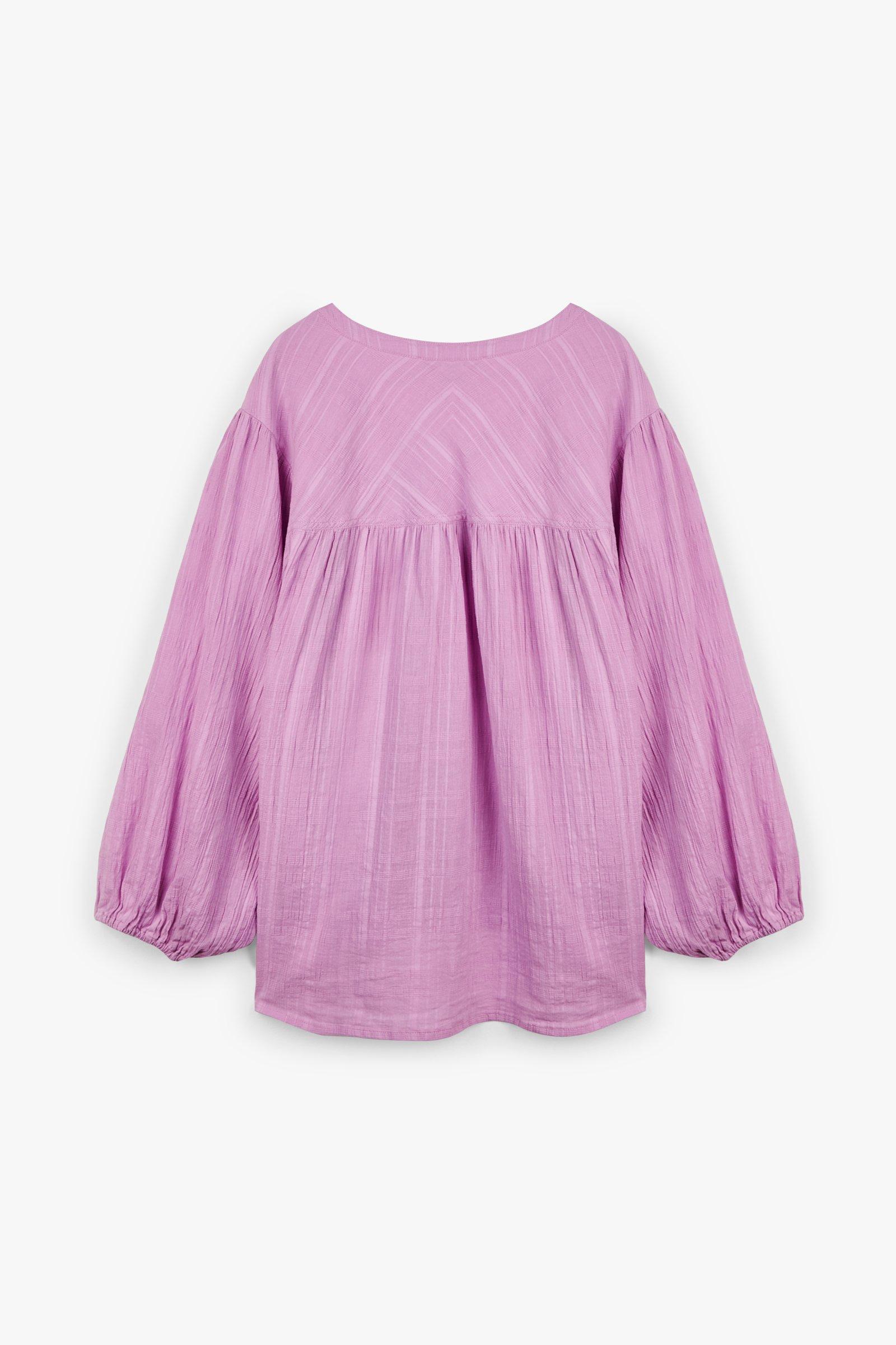 CKS Dames - WILD - Bluse Kurze &Auml;rmel - Violett