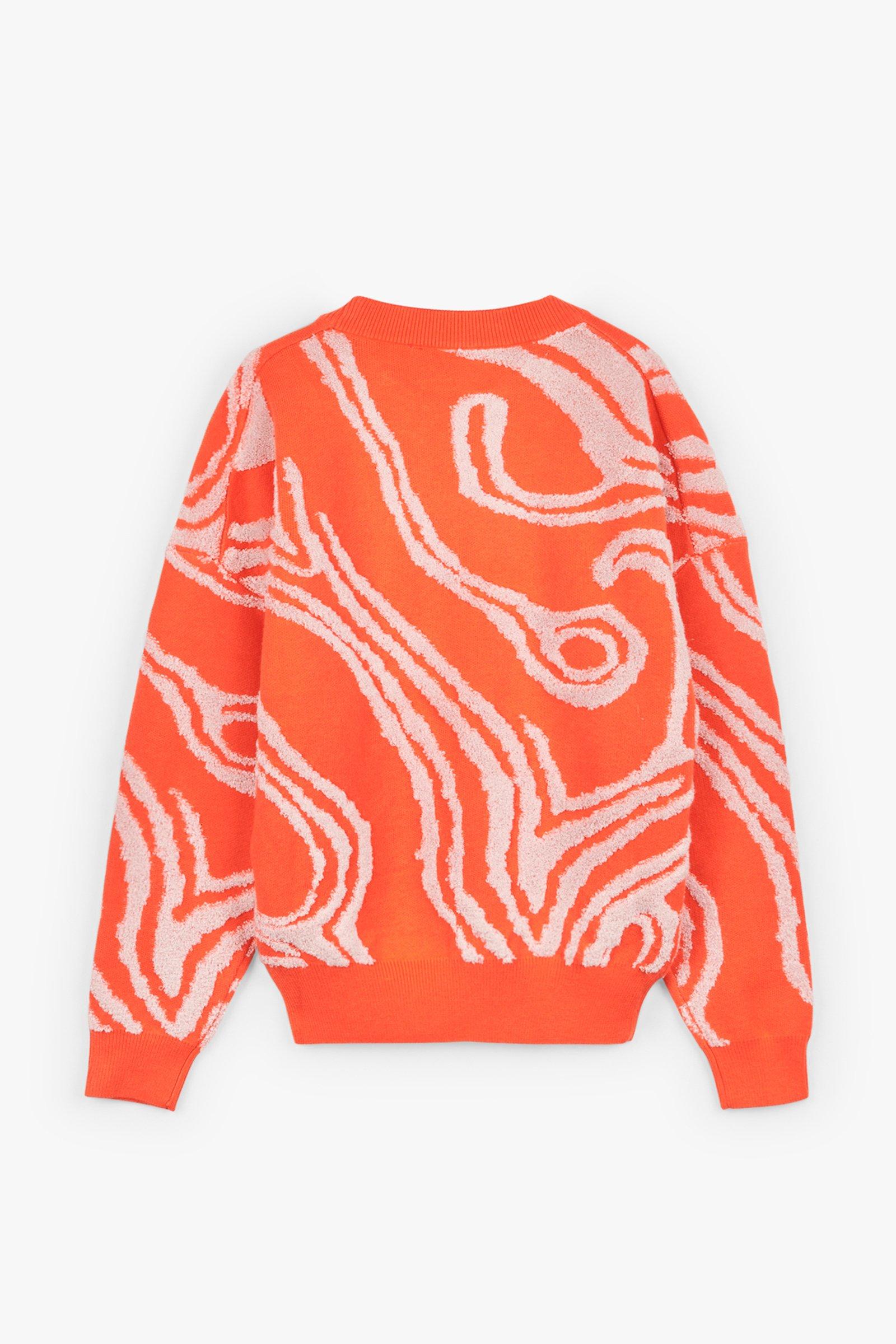 CKS Dames - PORCHE - trui - oranje