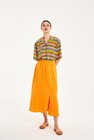 CKS Dames - POSHA - blouse korte mouwen - intens oranje