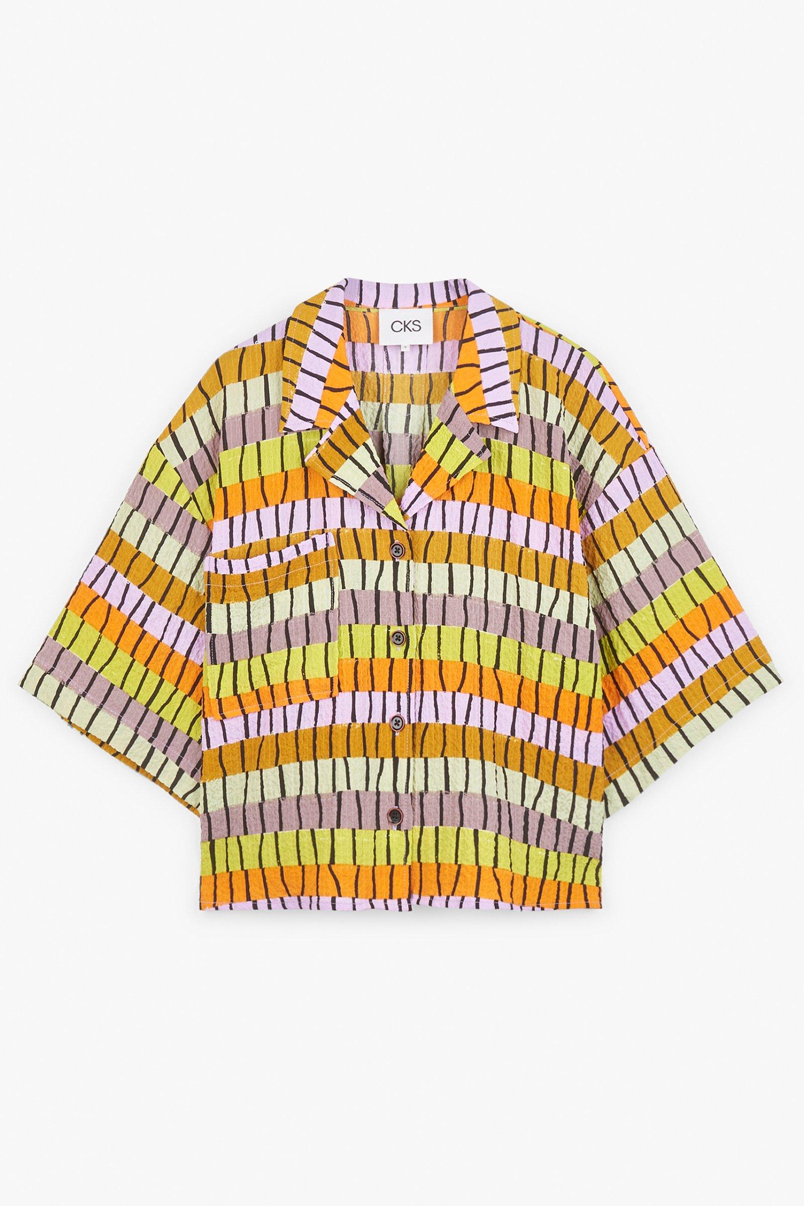CKS Dames - POSHA - blouse lange mouwen - feloranje