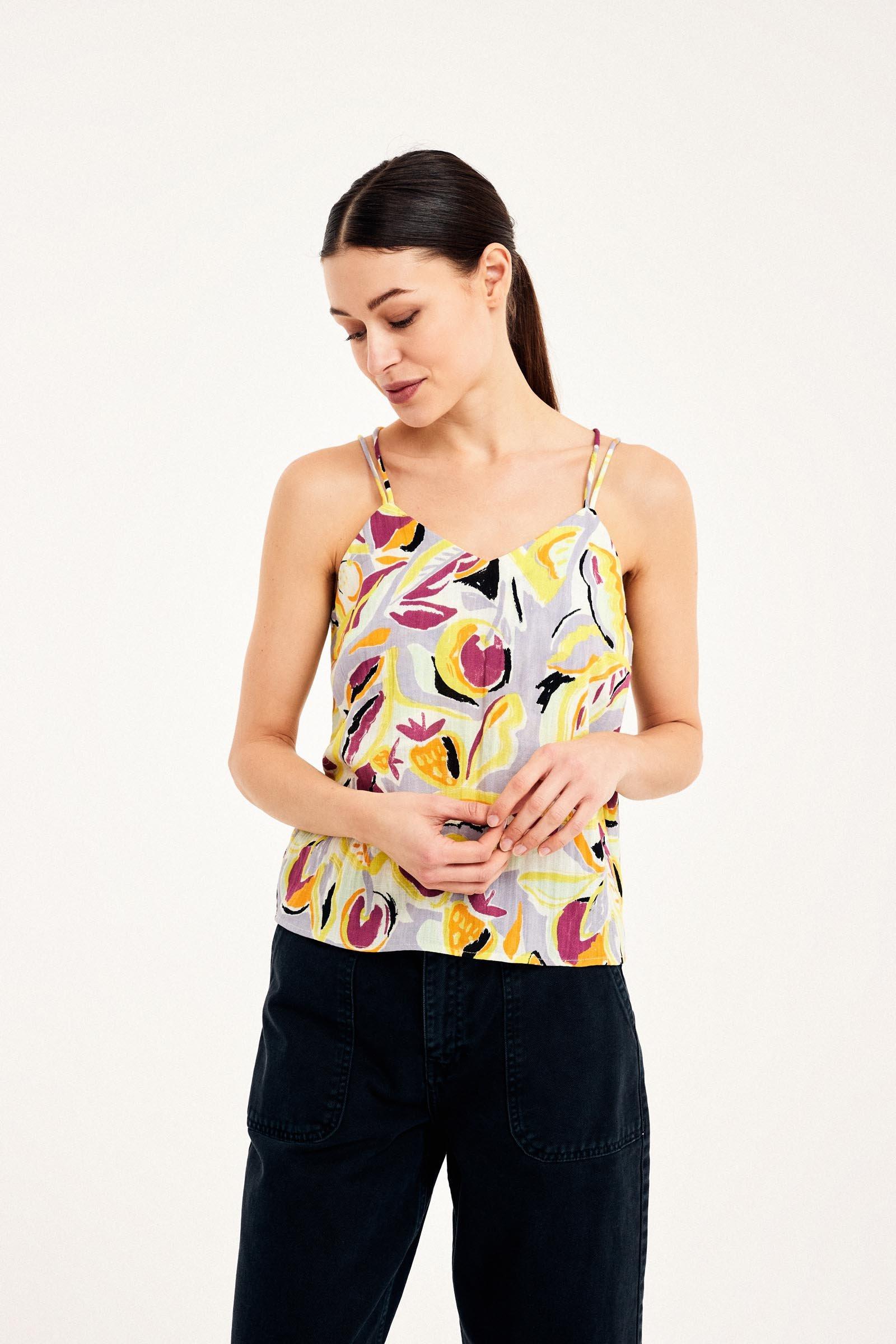 CKS Dames - SUMIK - blouse zonder mouwen - wit