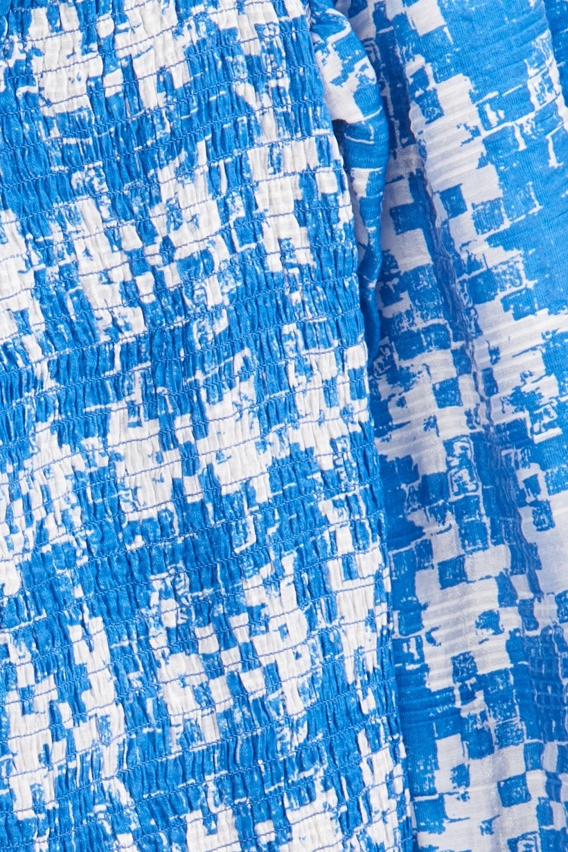 CKS Dames - SABINA - blouse korte mouwen - blauw