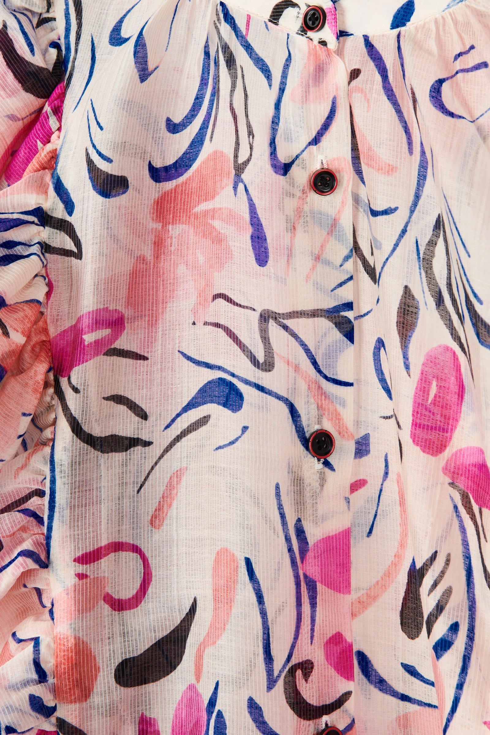 CKS Dames - FAMKE - blouse short sleeves - multicolor