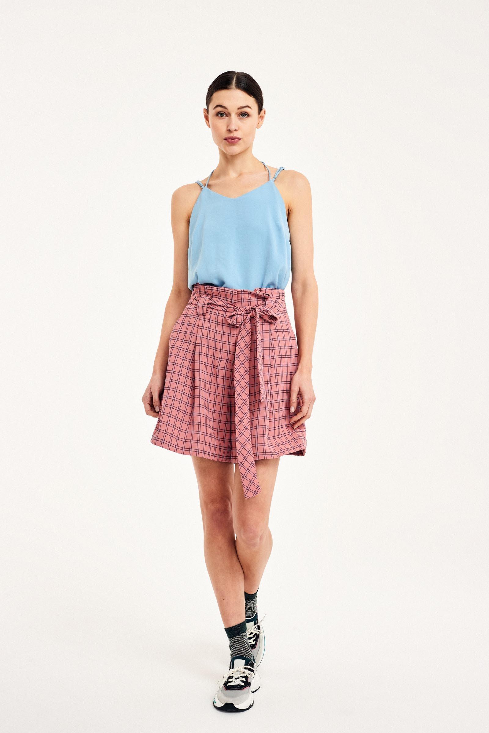 CKS Dames - SUMIS - blouse mouwloos - lichtblauw