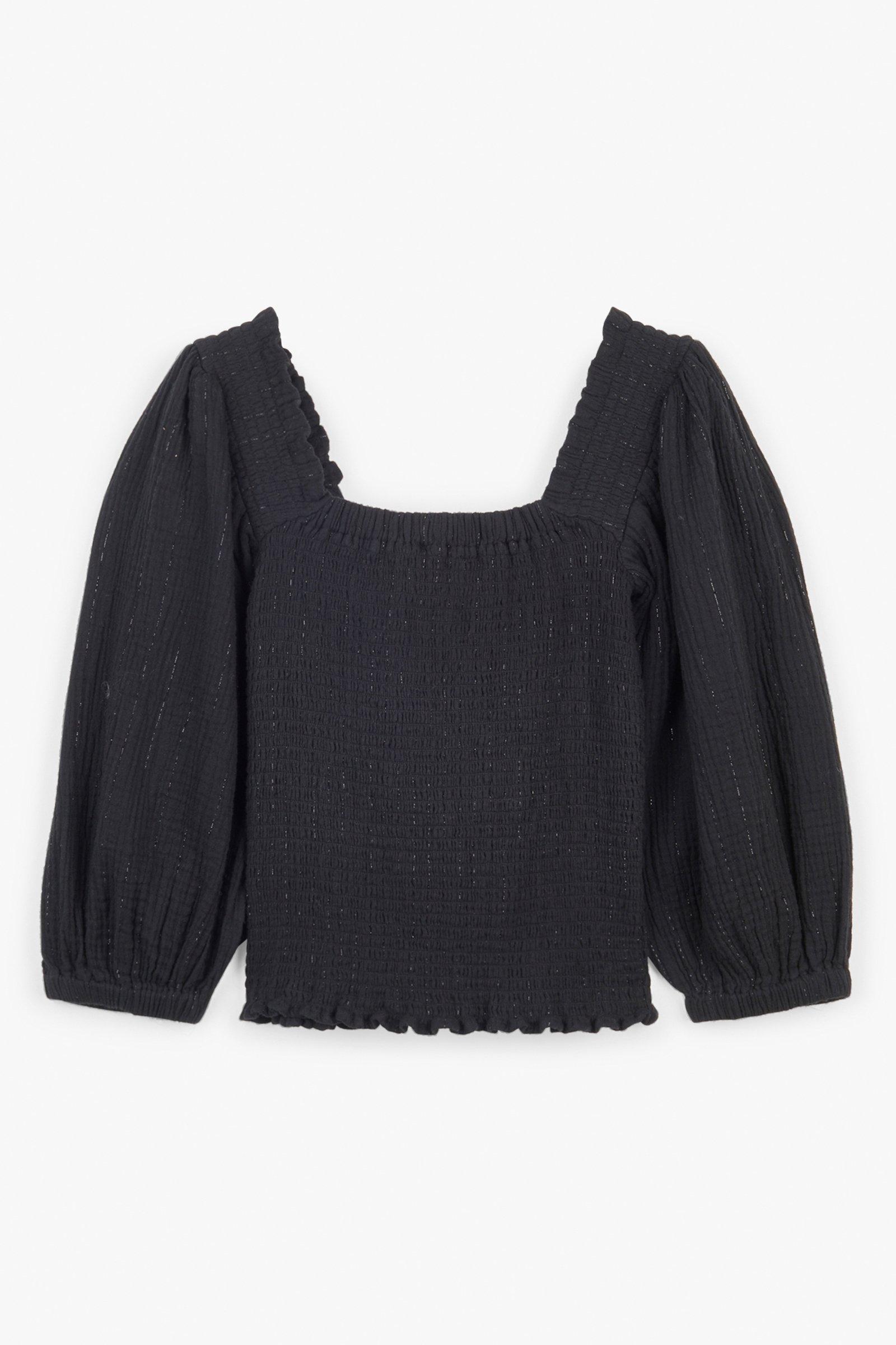 CKS Dames - SABINA - blouse lange mouwen - zwart