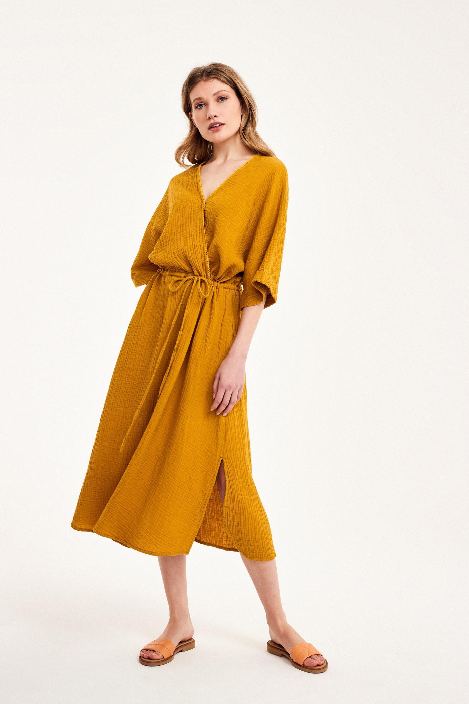 CKS Dames - LANDON - Midi-Kleid - Grün