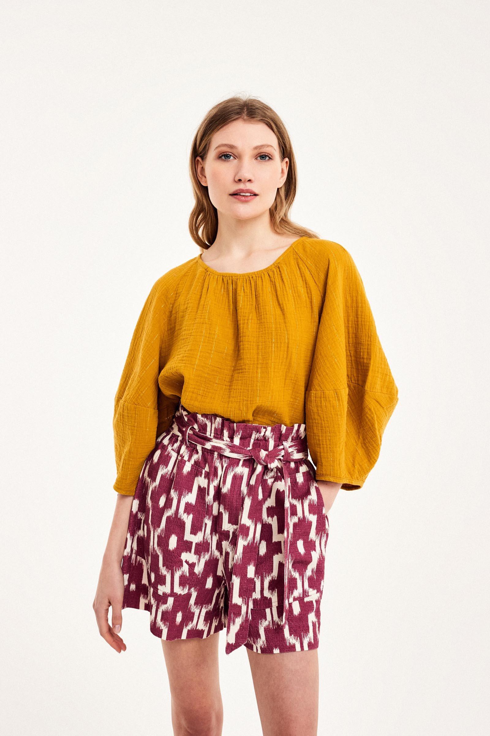 CKS Dames - SELINA - blouse short sleeves - green
