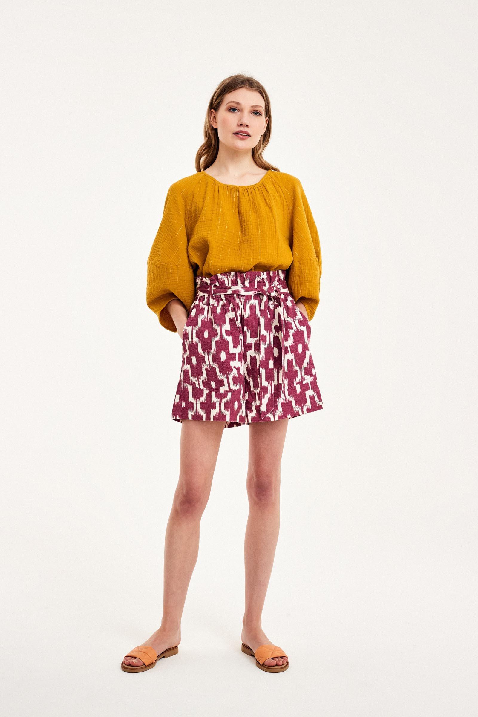 CKS Dames - SELINA - blouse short sleeves - green