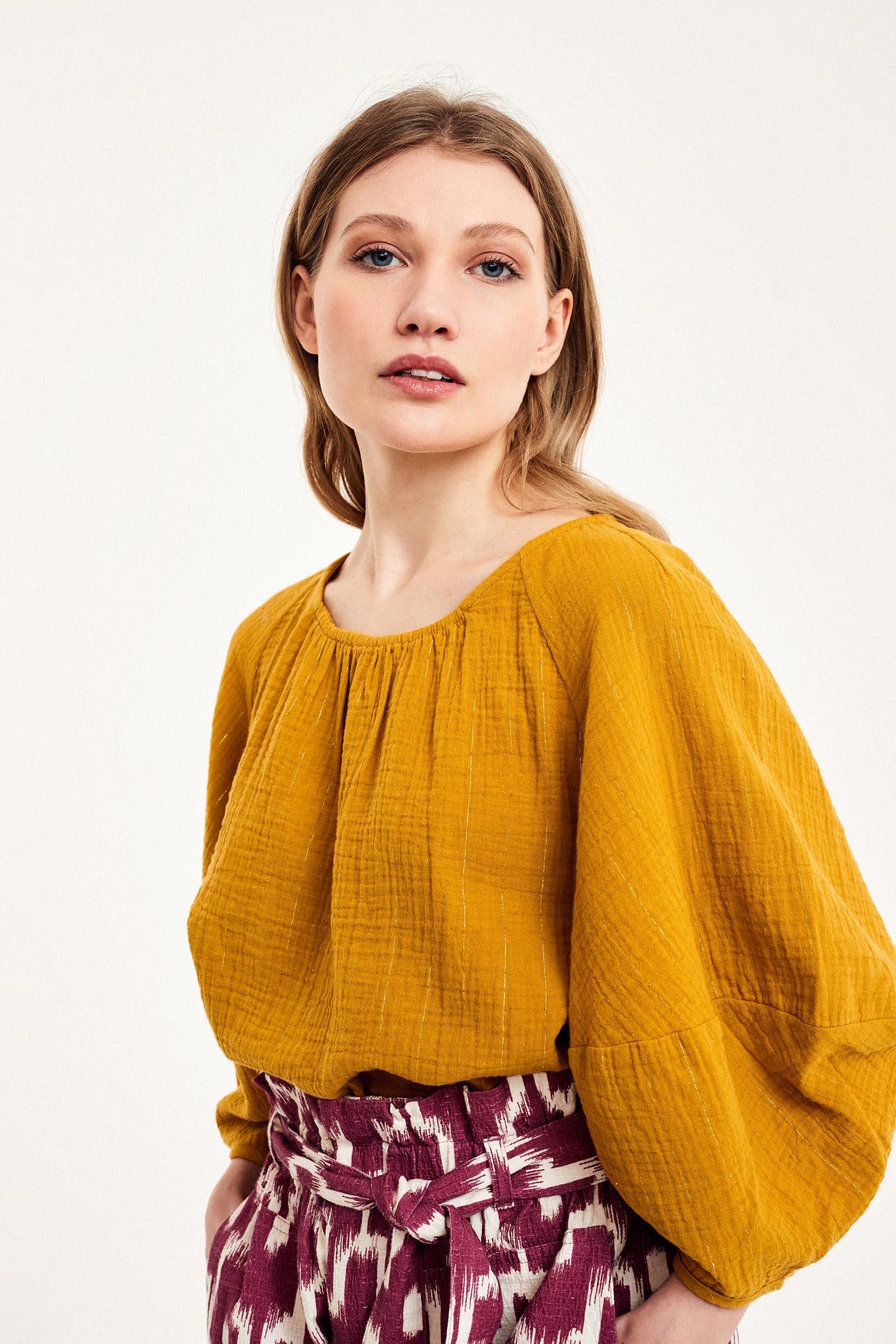 CKS Dames - SELINA - blouse short sleeves - green