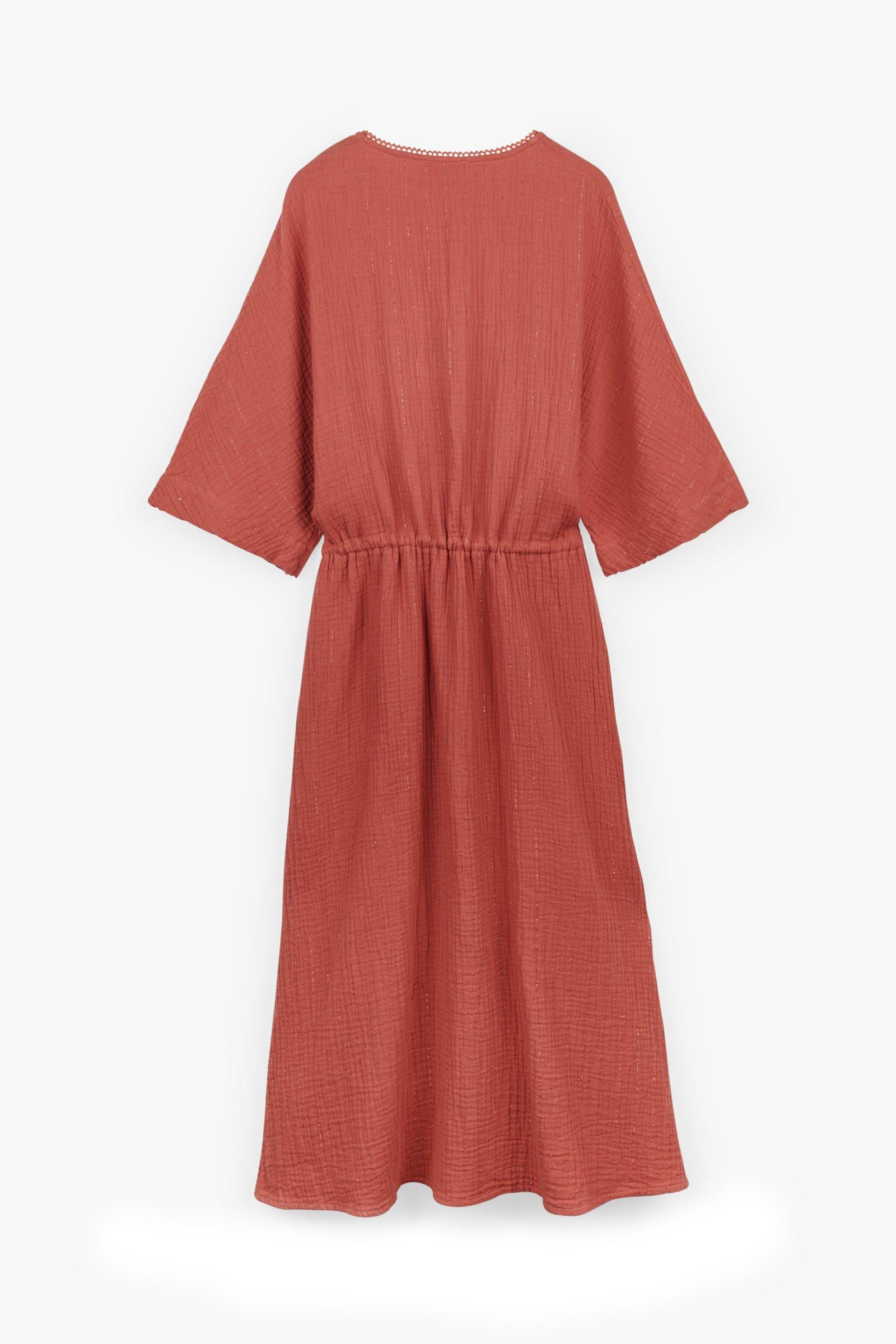 CKS Dames - LANDON - midi dress - dark pink