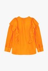 CKS Dames - FAMKE - blouse lange mouwen - intens oranje