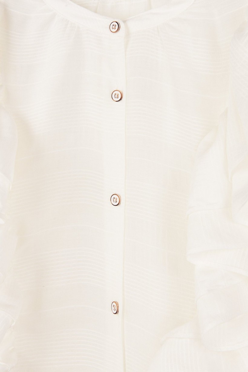 CKS Dames - FAMKE - blouse lange mouwen - wit