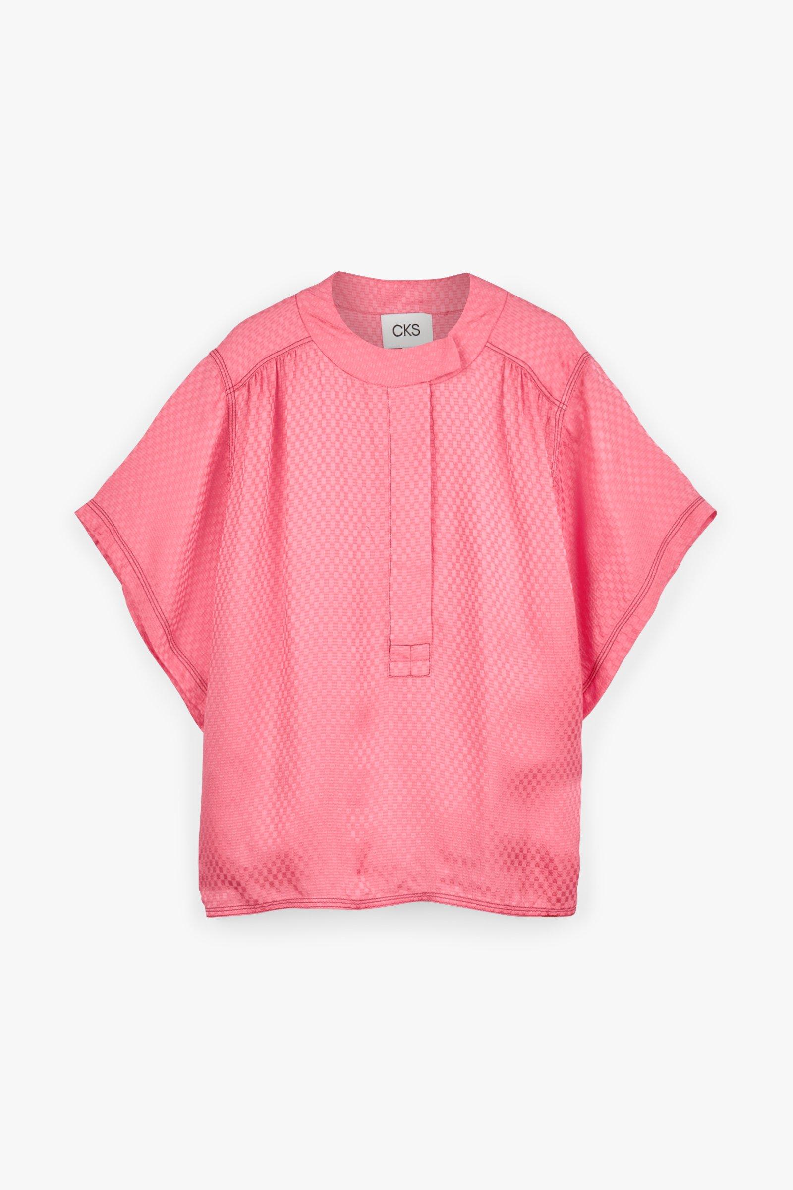 CKS Dames - LEDO - blouse lange mouwen - lichtroze