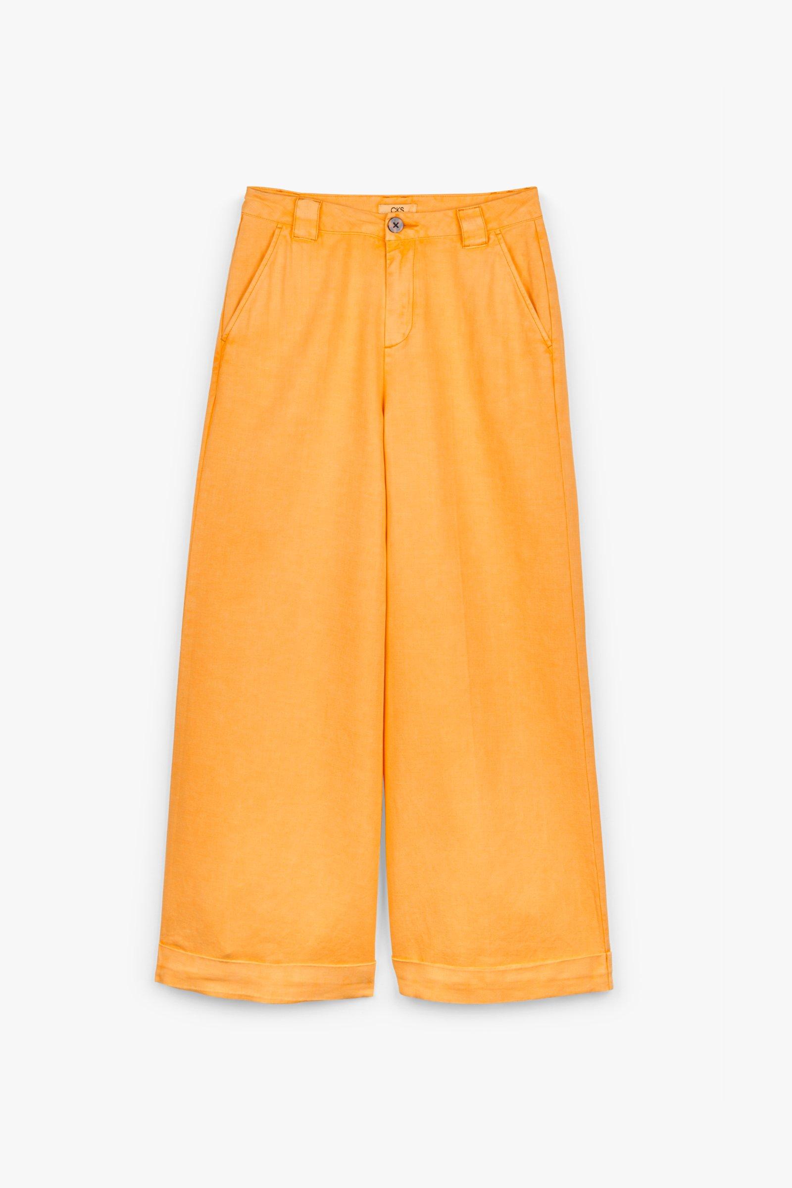 CKS Dames - PODO - pantalon à la cheville - orange vif