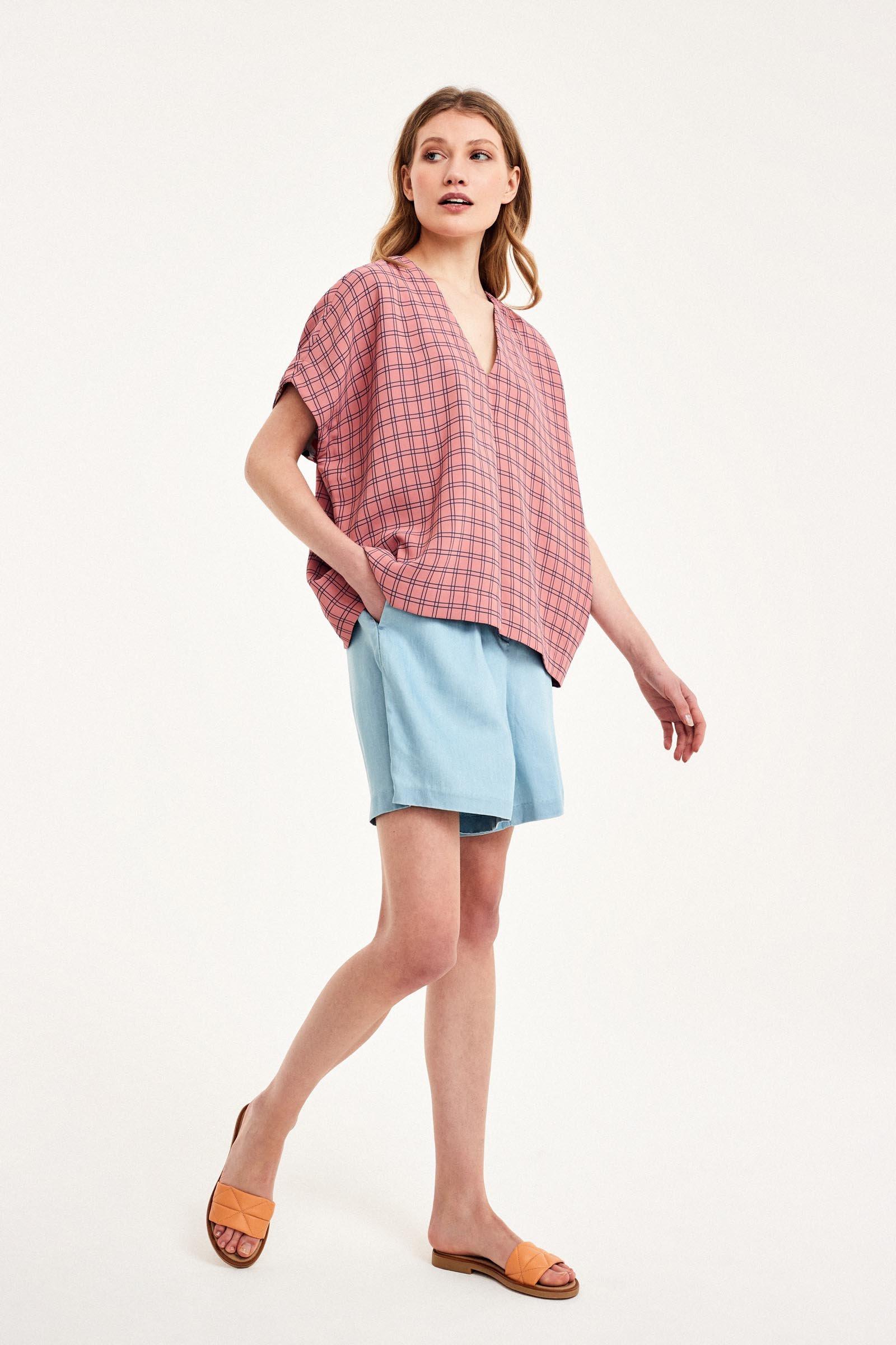 CKS Dames - SABA - blouse lange mouwen - oudroze