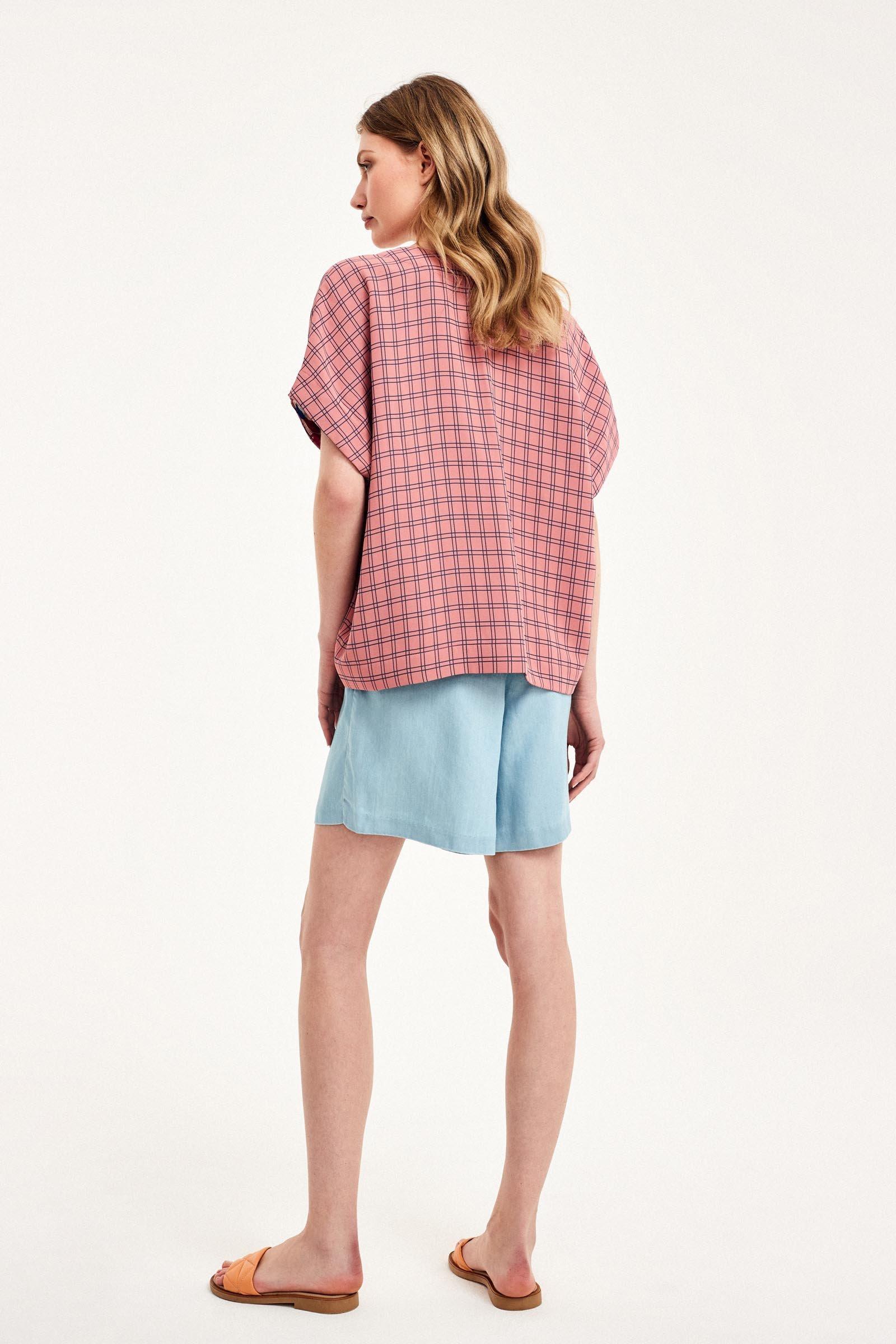 CKS Dames - SABA - blouse lange mouwen - oudroze