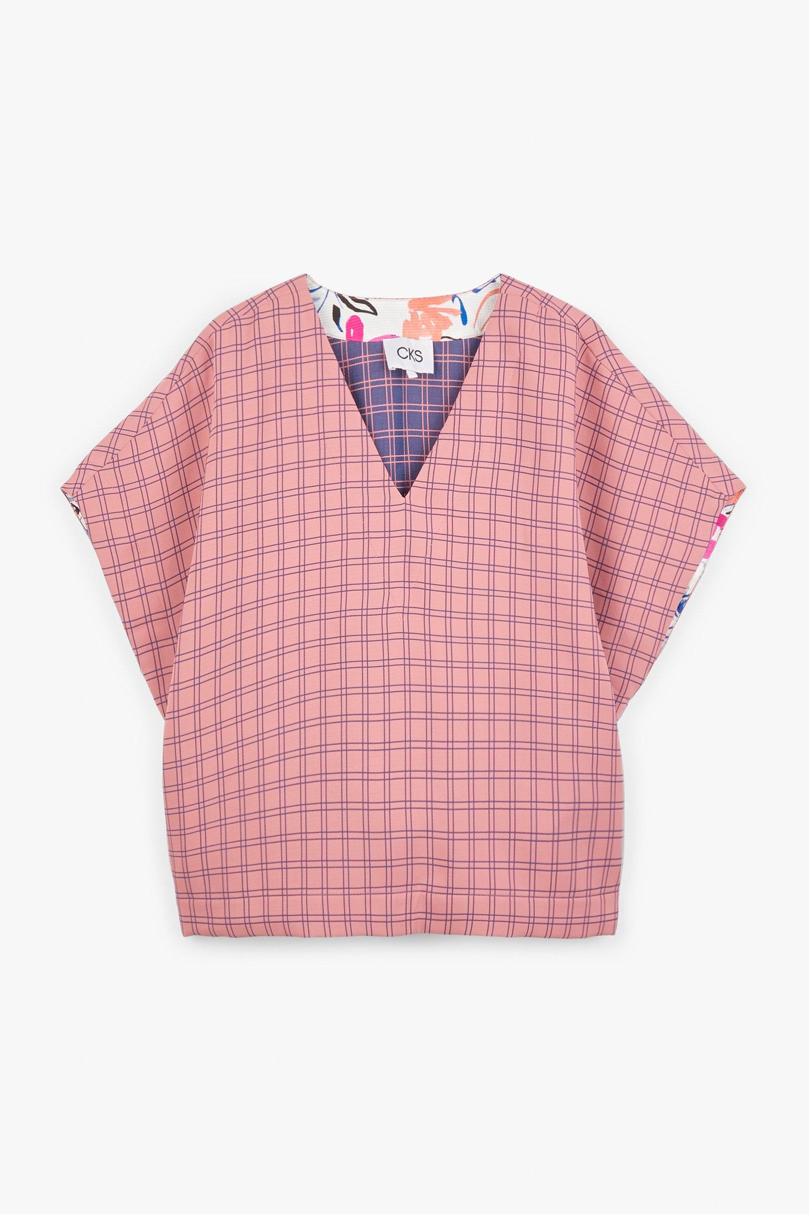 CKS Dames - SABA - blouse lange mouwen - oudroze