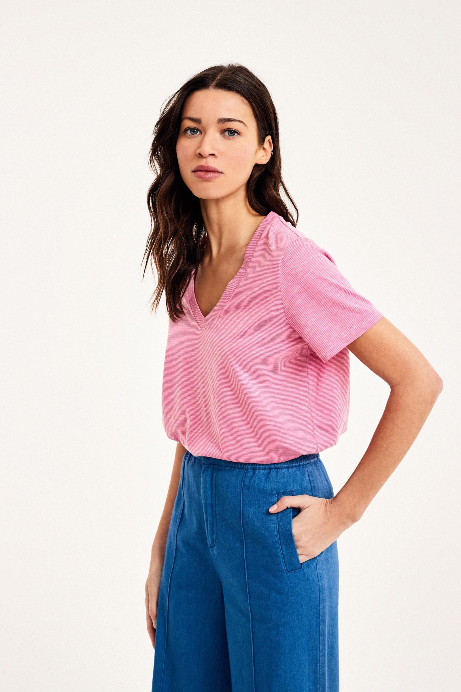 CKS Dames - NEBONY - t-shirt short sleeves - light pink