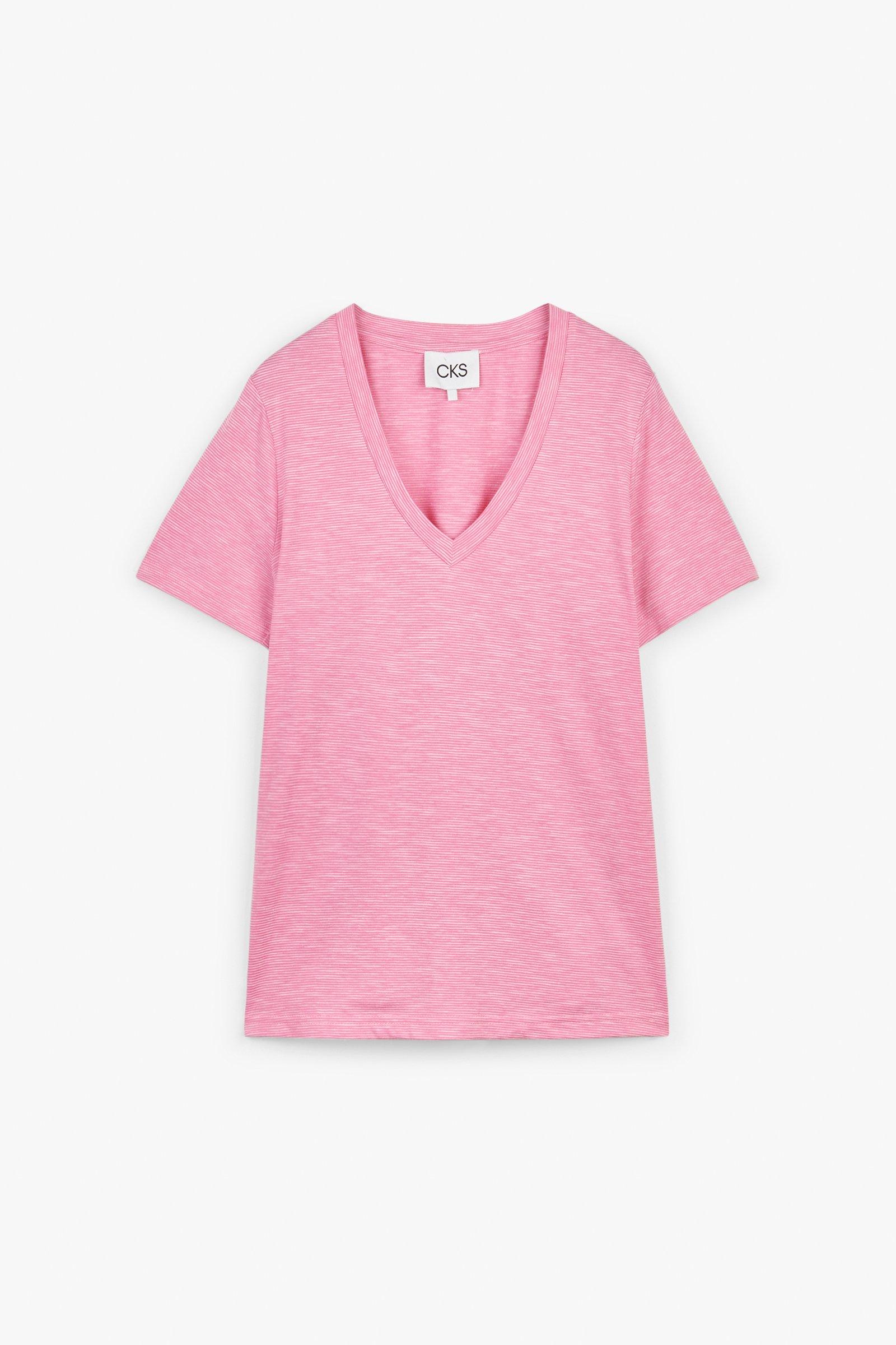 CKS Dames - NEBONY - t-shirt korte mouwen - lichtroze