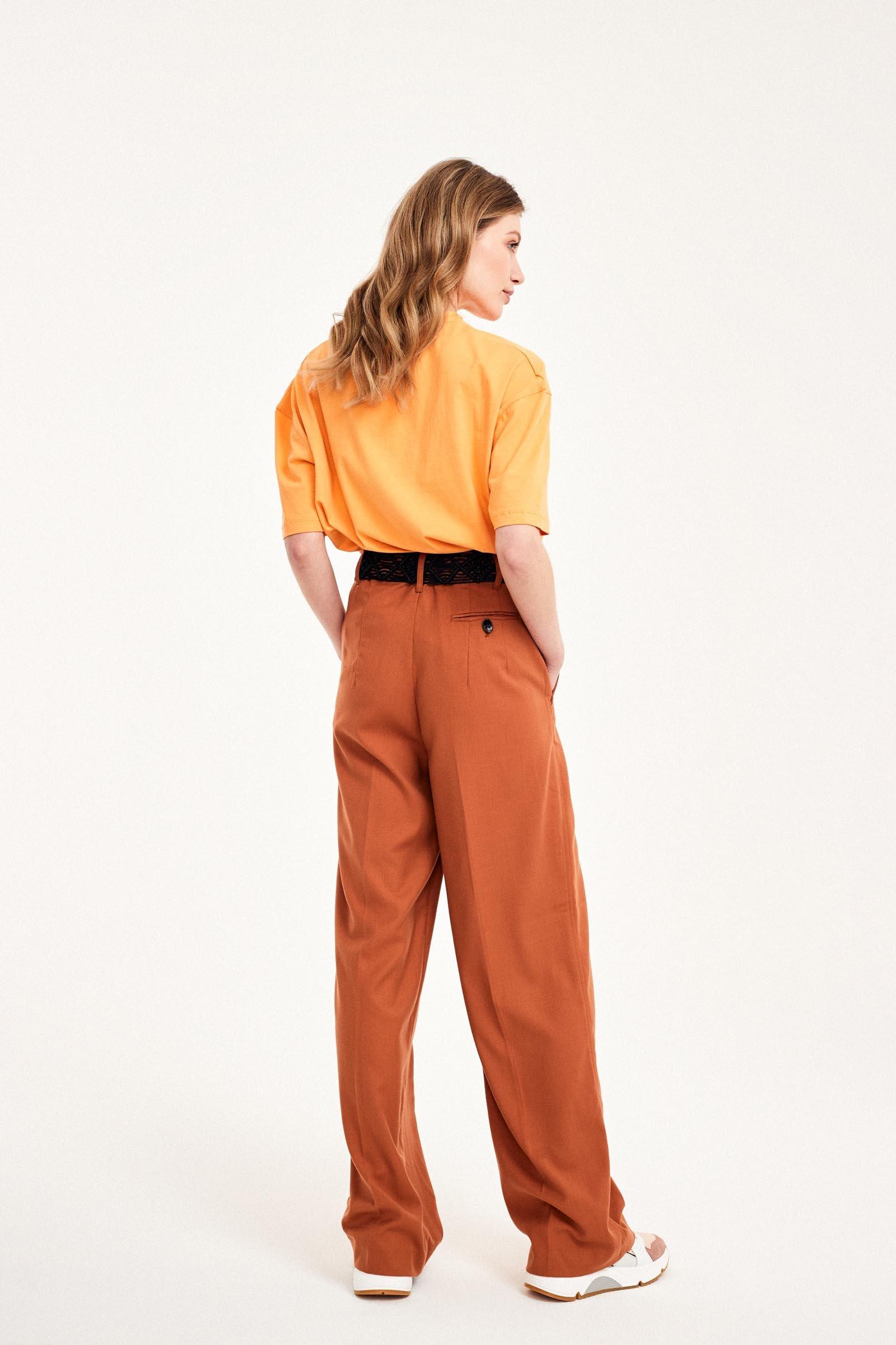 CKS Dames - SELDA - T-Shirt Kurzarm - Orange