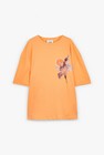 CKS Dames - SELDA - t-shirt short sleeves - orange