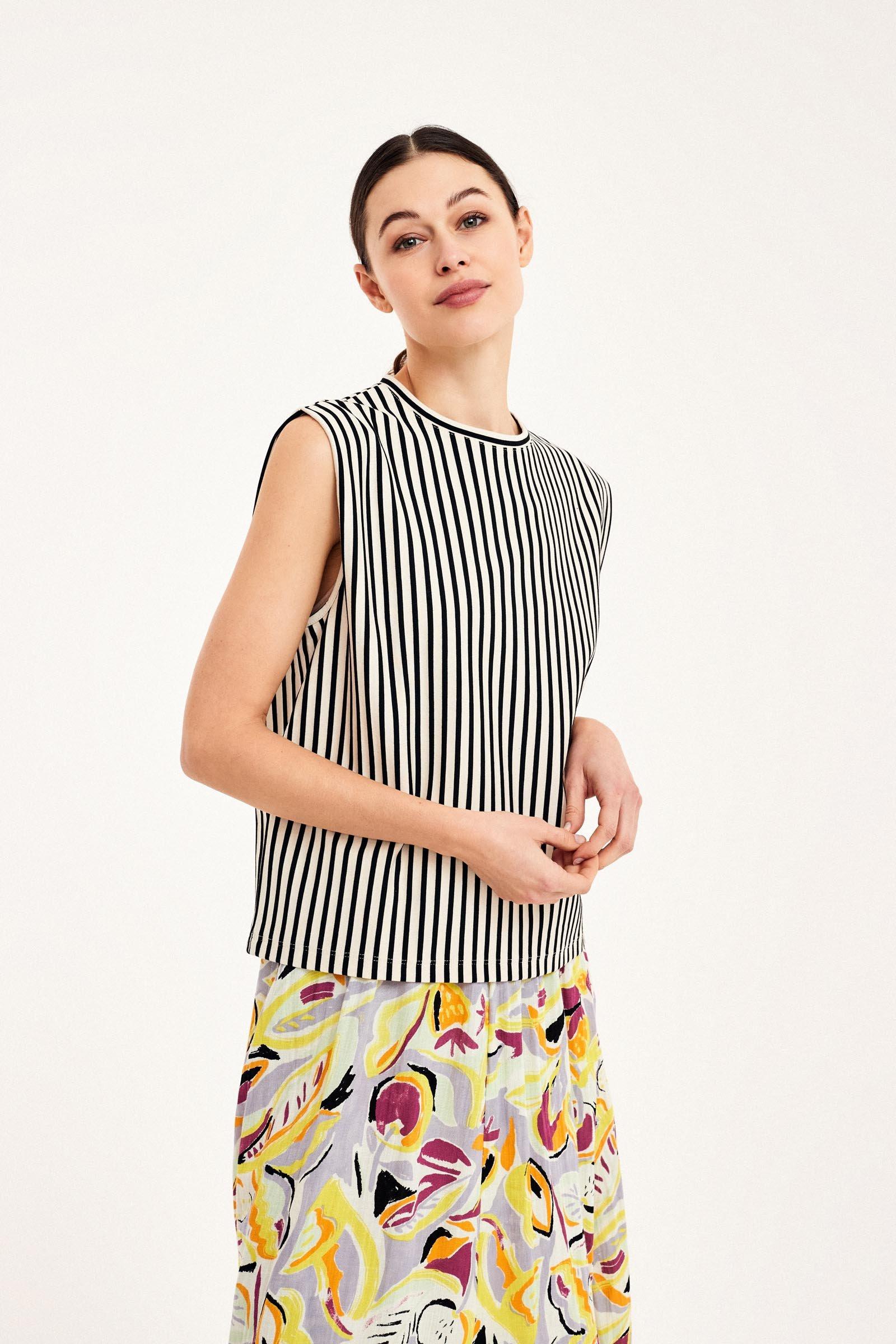 CKS Dames - SARON - sleeveless top - white