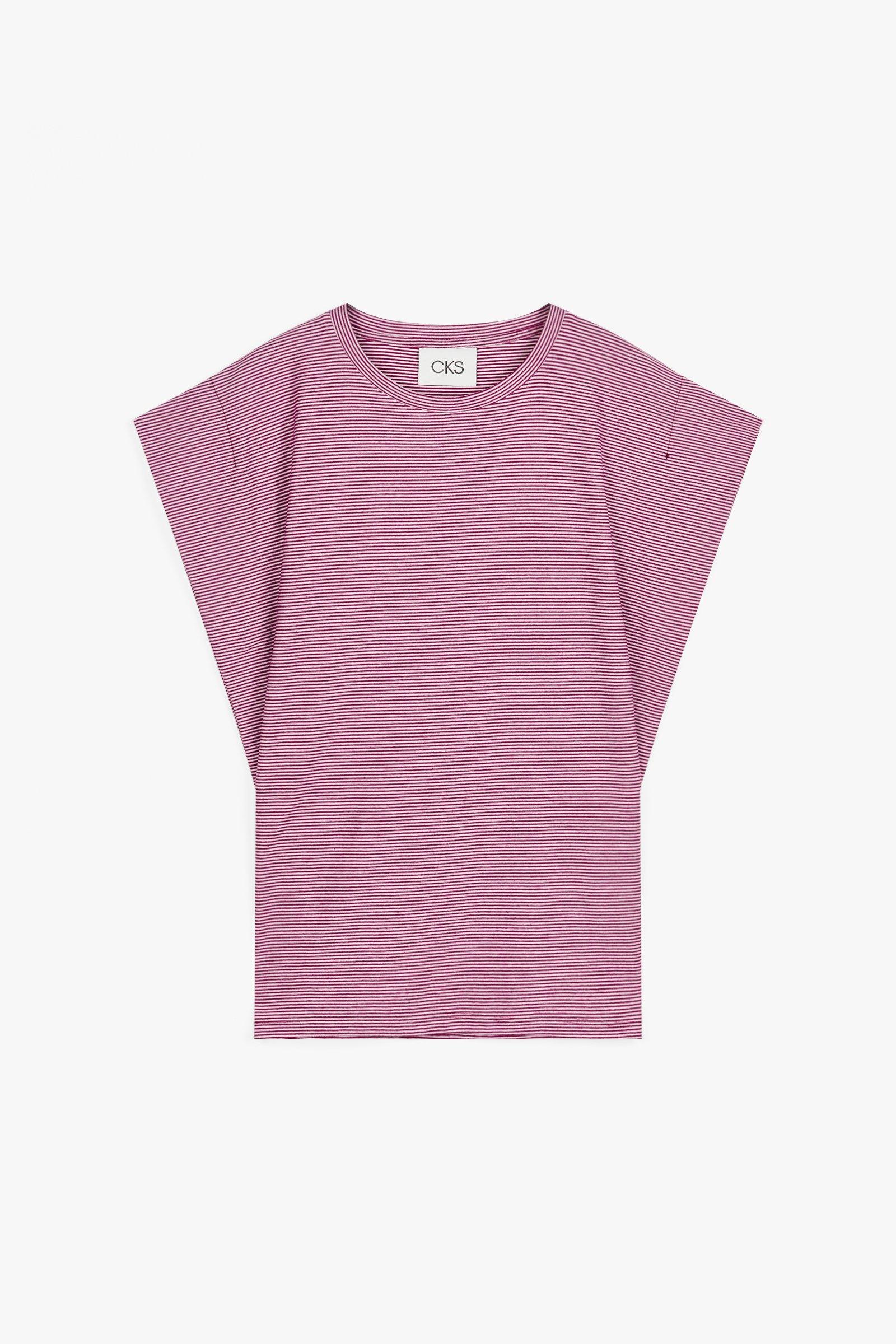 CKS Dames - PAMINA - t-shirt short sleeves - purple