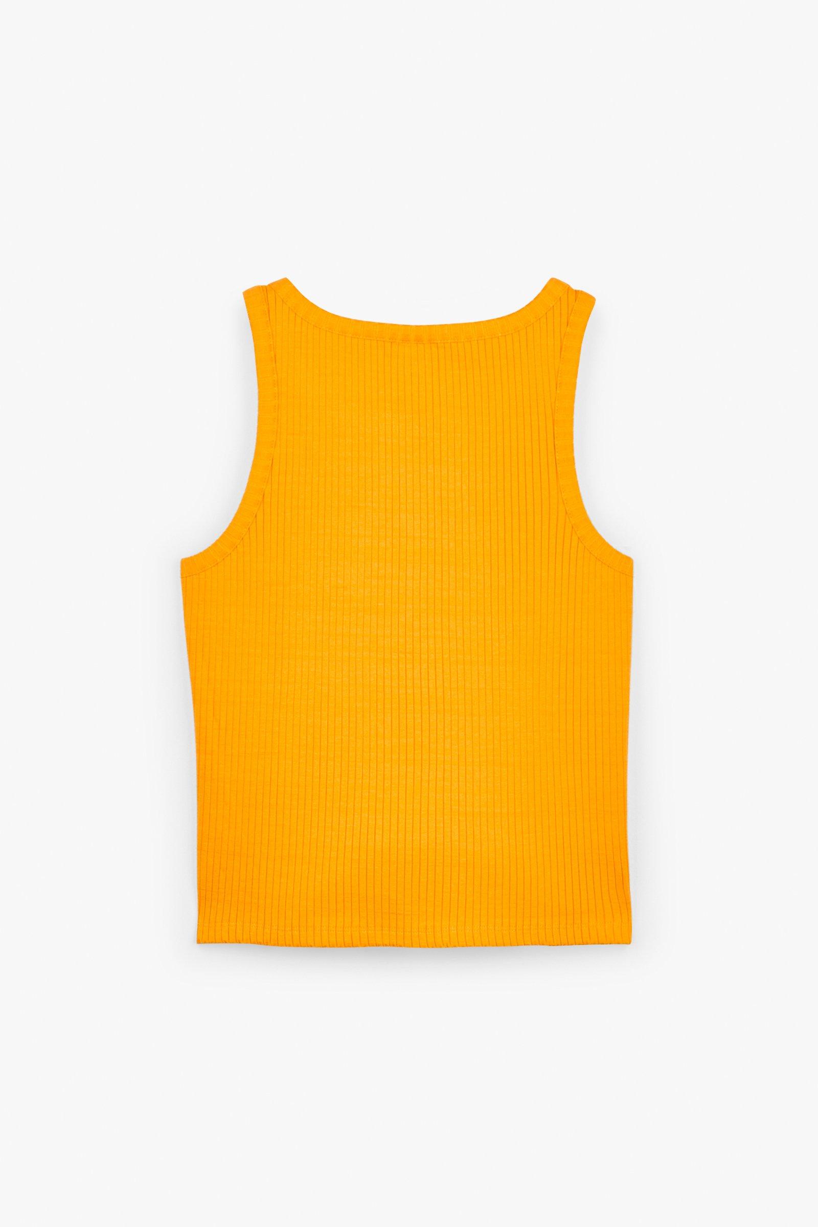 CKS Dames - ELI - sleeveless top - bright orange