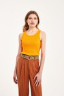 CKS Dames - ELI - sleeveless top - bright orange