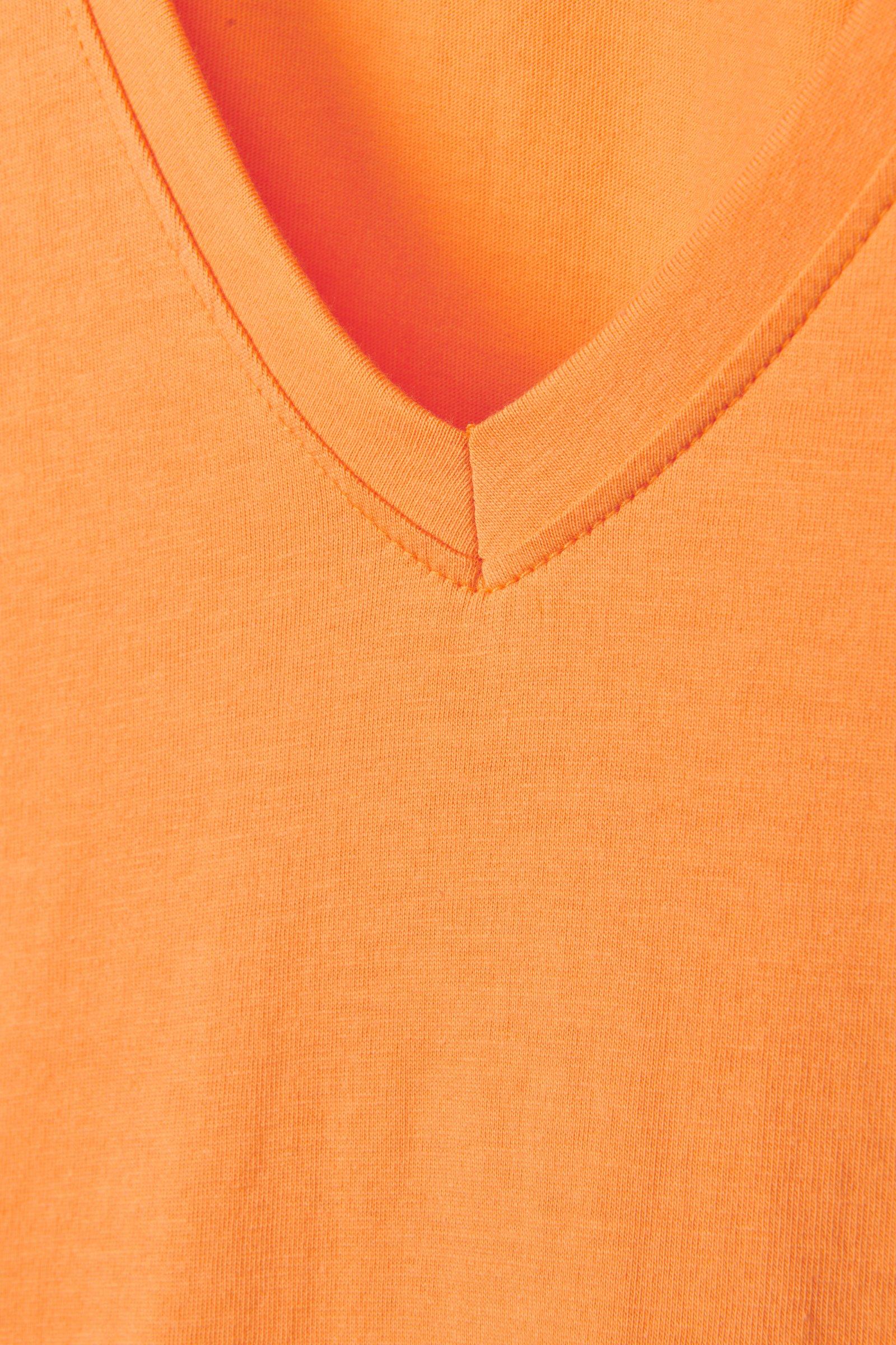 CKS Dames - JUVA - t-shirt short sleeves - bright orange