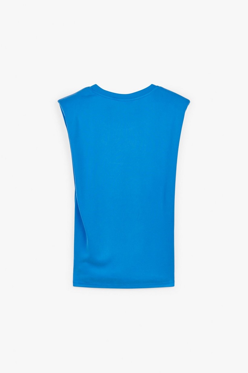CKS Dames - LINDA - t-shirt short sleeves - vivid blue