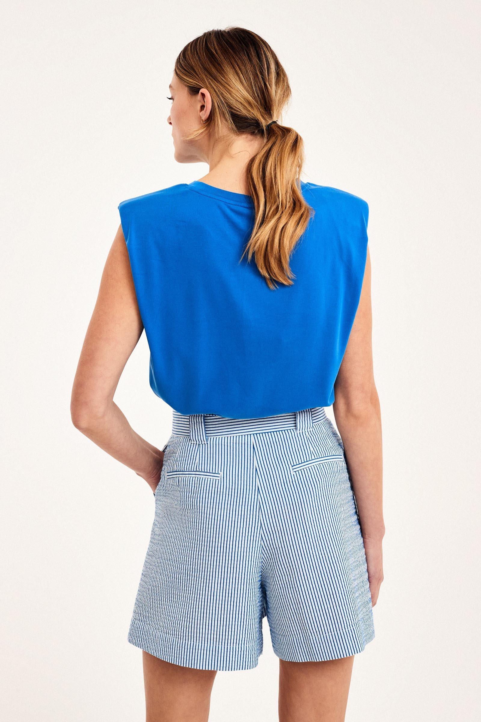 CKS Dames - LINDA - T-Shirt Kurzarm - Hellblau