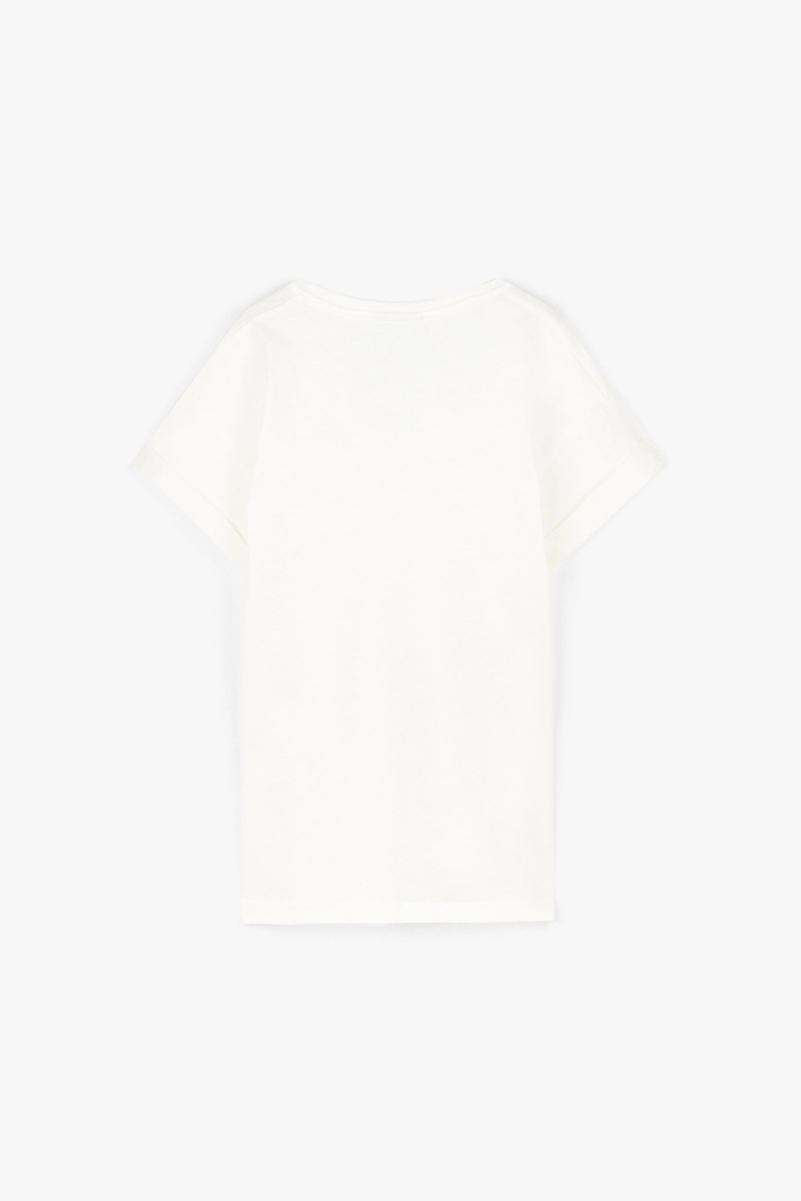 CKS Dames - JUVA - T-Shirt Kurzarm - Weiß
