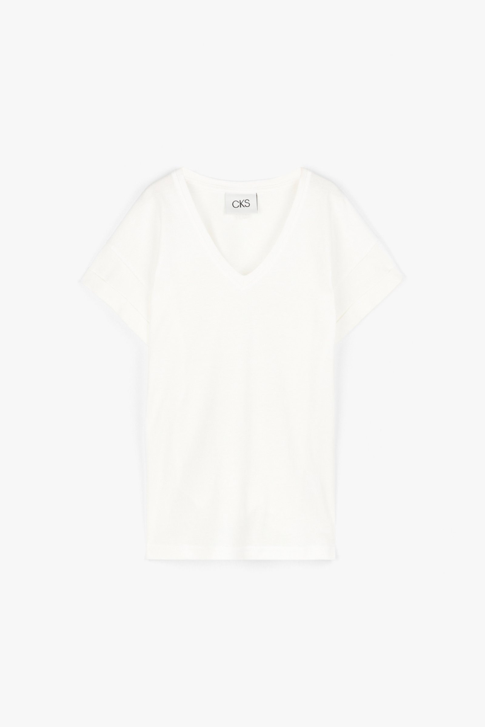 CKS Dames - JUVA - t-shirt à manches courtes - blanc
