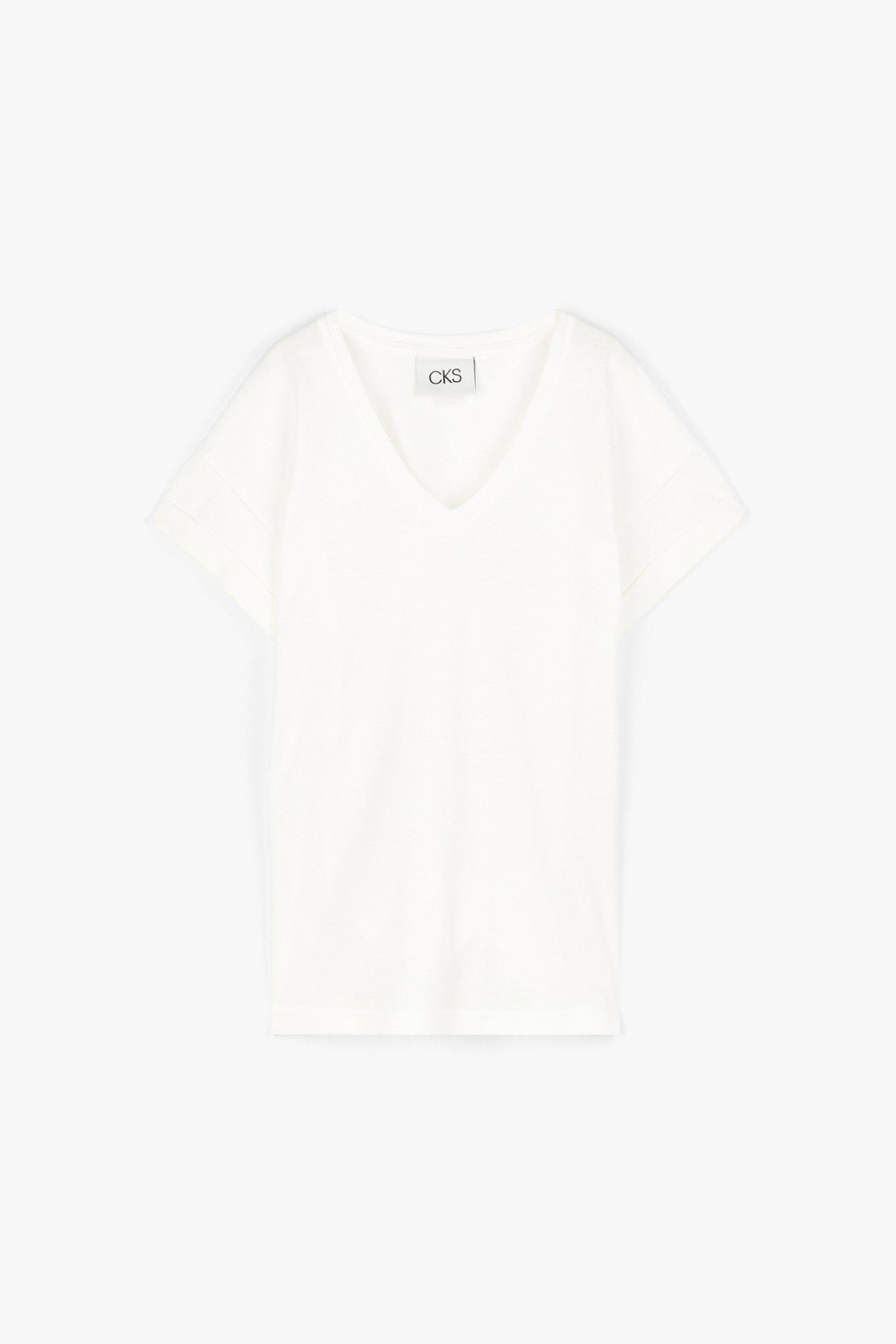 CKS Dames - JUVA - t-shirt short sleeves - white