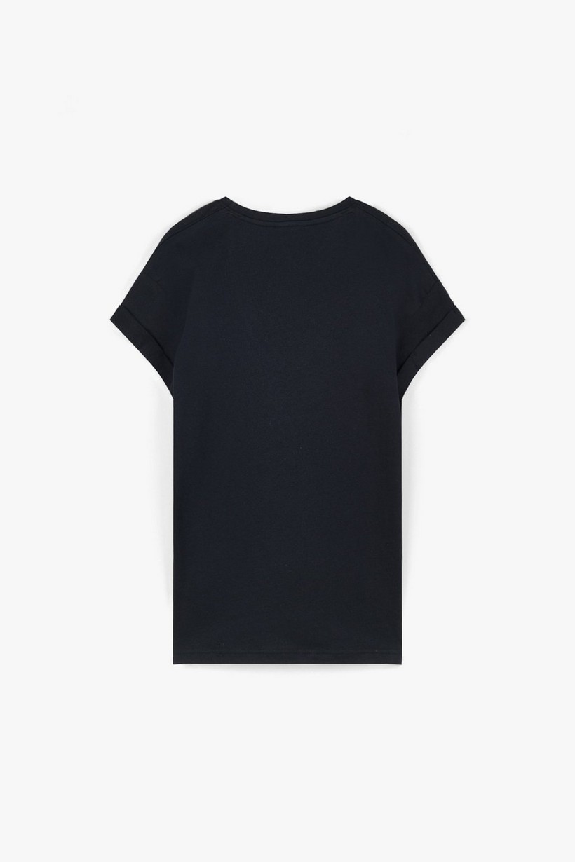 CKS Dames - JUVA - t-shirt korte mouwen - zwart