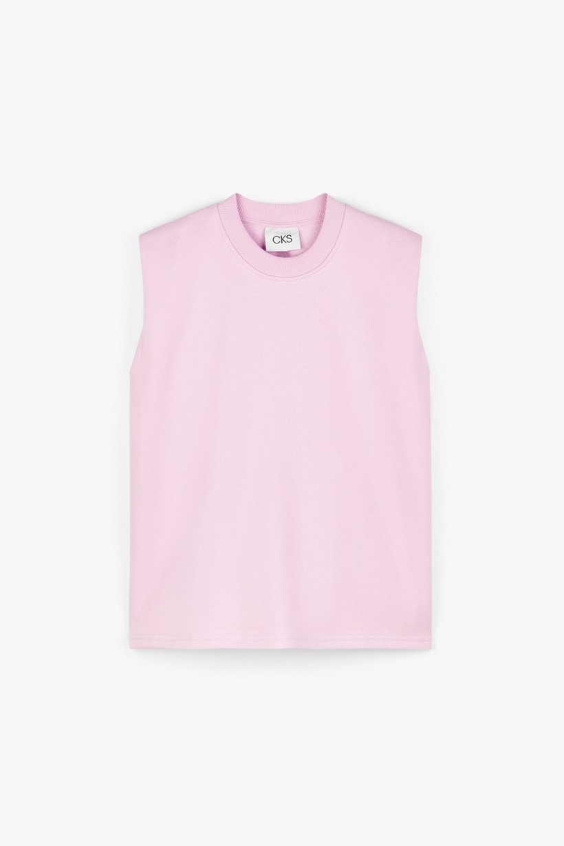 CKS Dames - FREY - t-shirt korte mouwen - lila