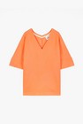 CKS Dames - ELDOR - t-shirt korte mouwen - intens oranje