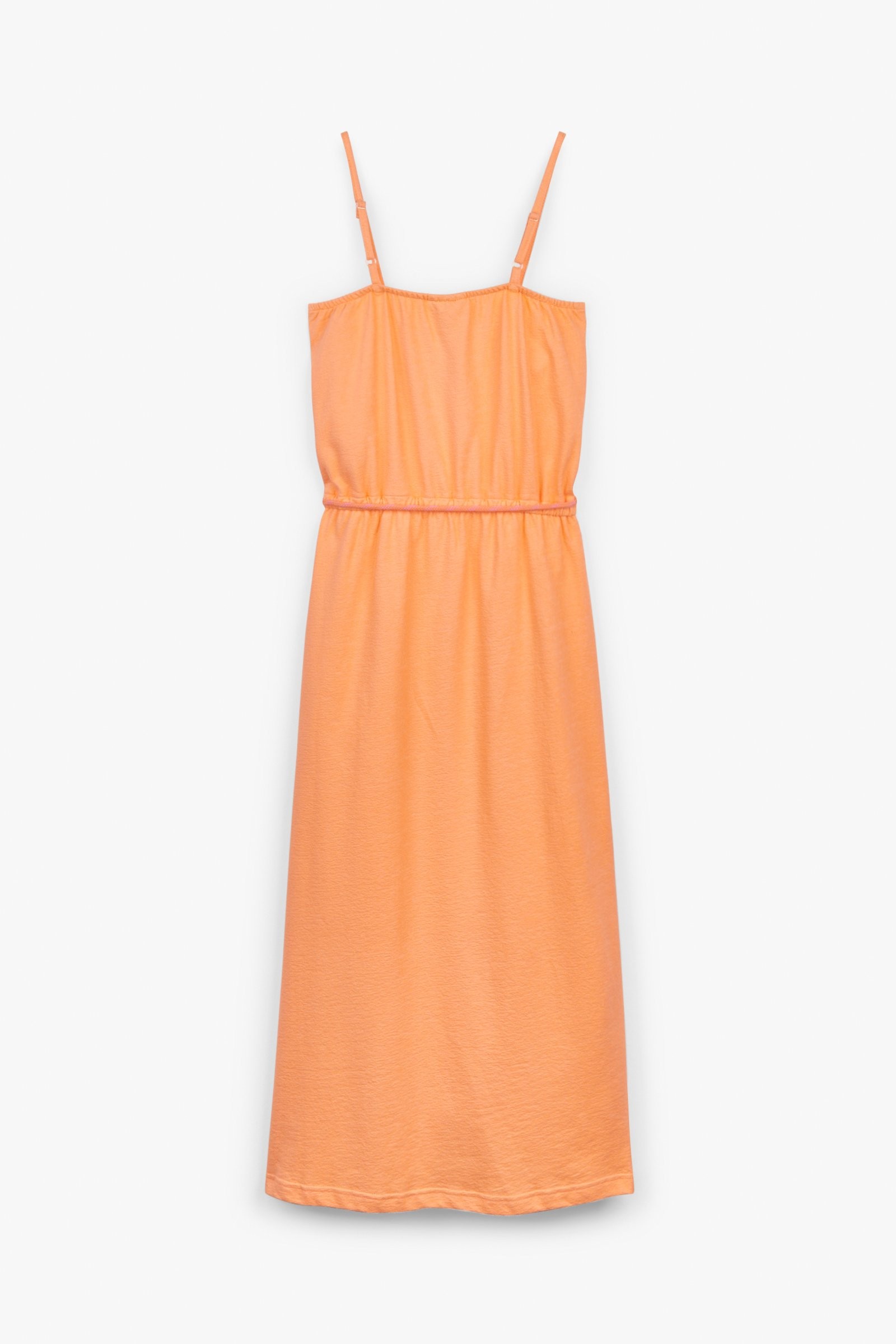 CKS Dames - FRANCES - lange jurk - intens oranje