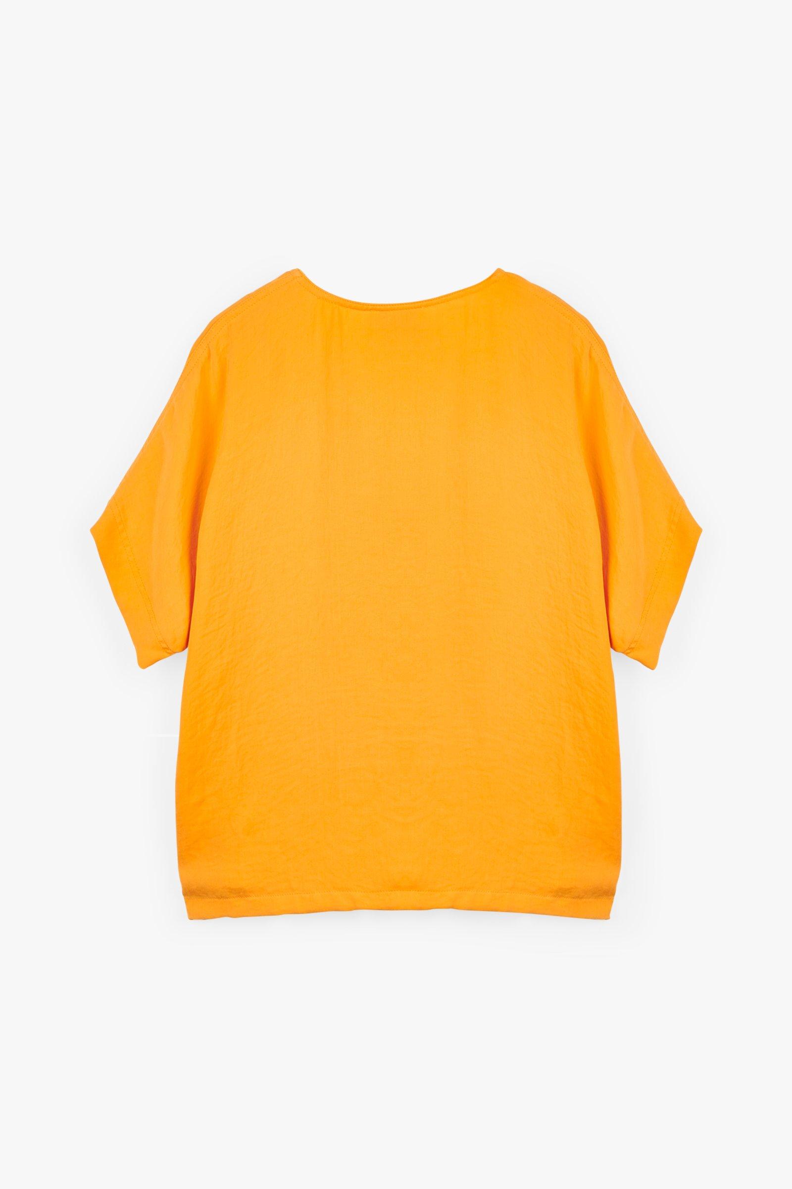 CKS Dames - UBINA - Bluse Lange Ärmel - Hellorange