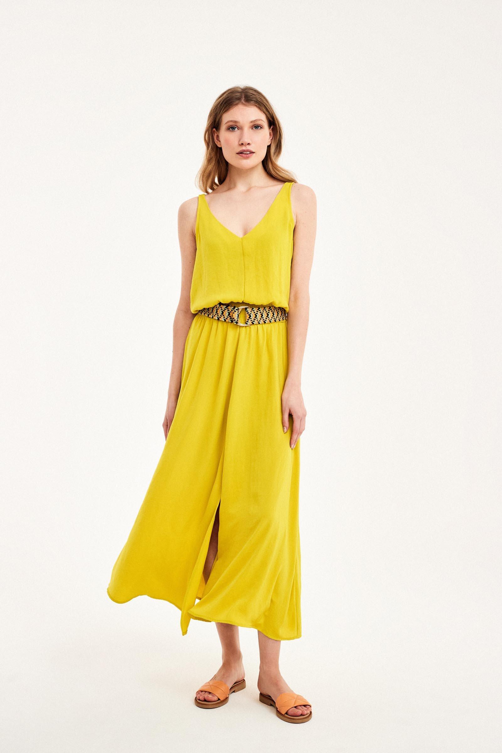 CKS Dames - PELINA - long dress - bright green