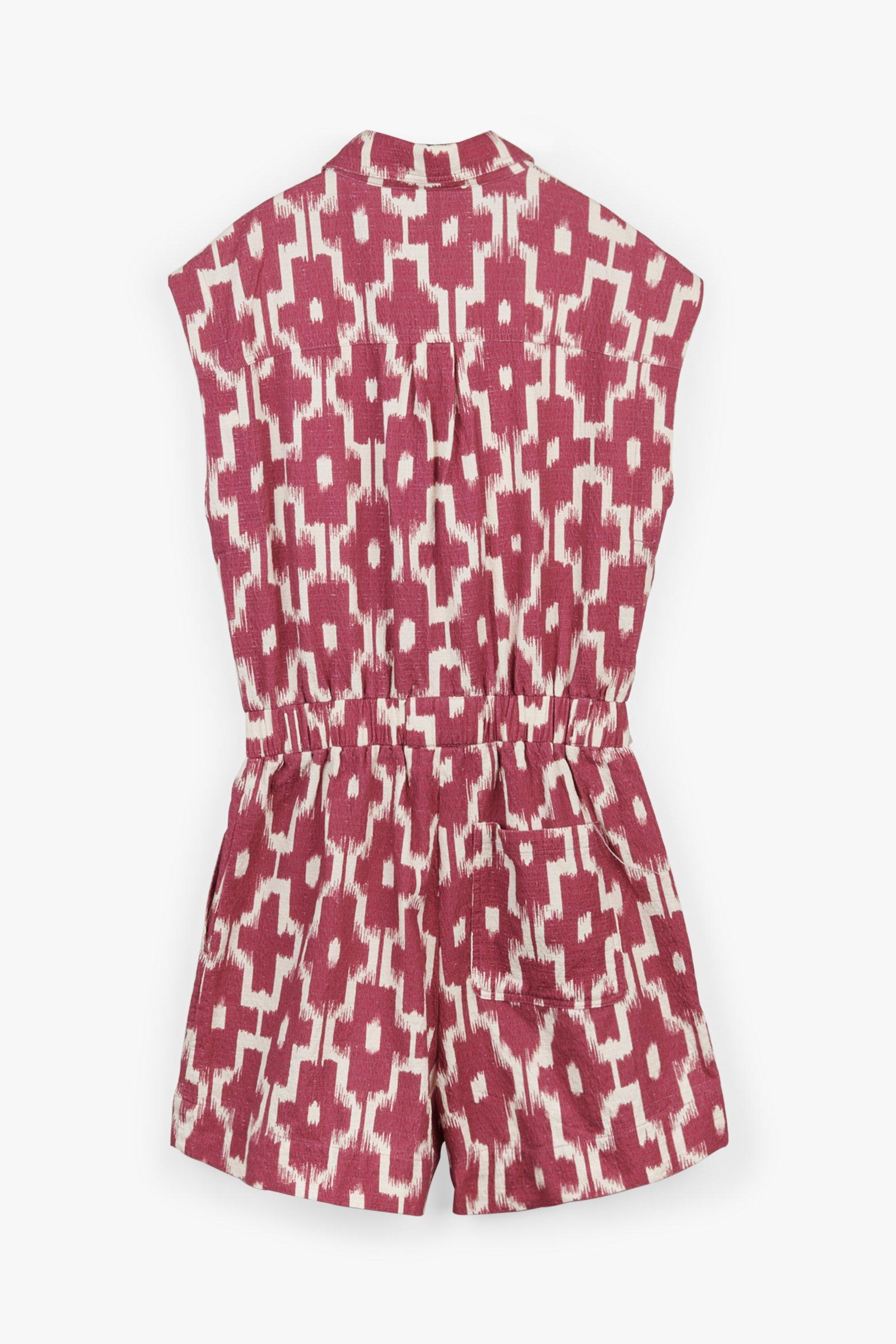 CKS Dames - WILHELMSHORT - playsuit - paars